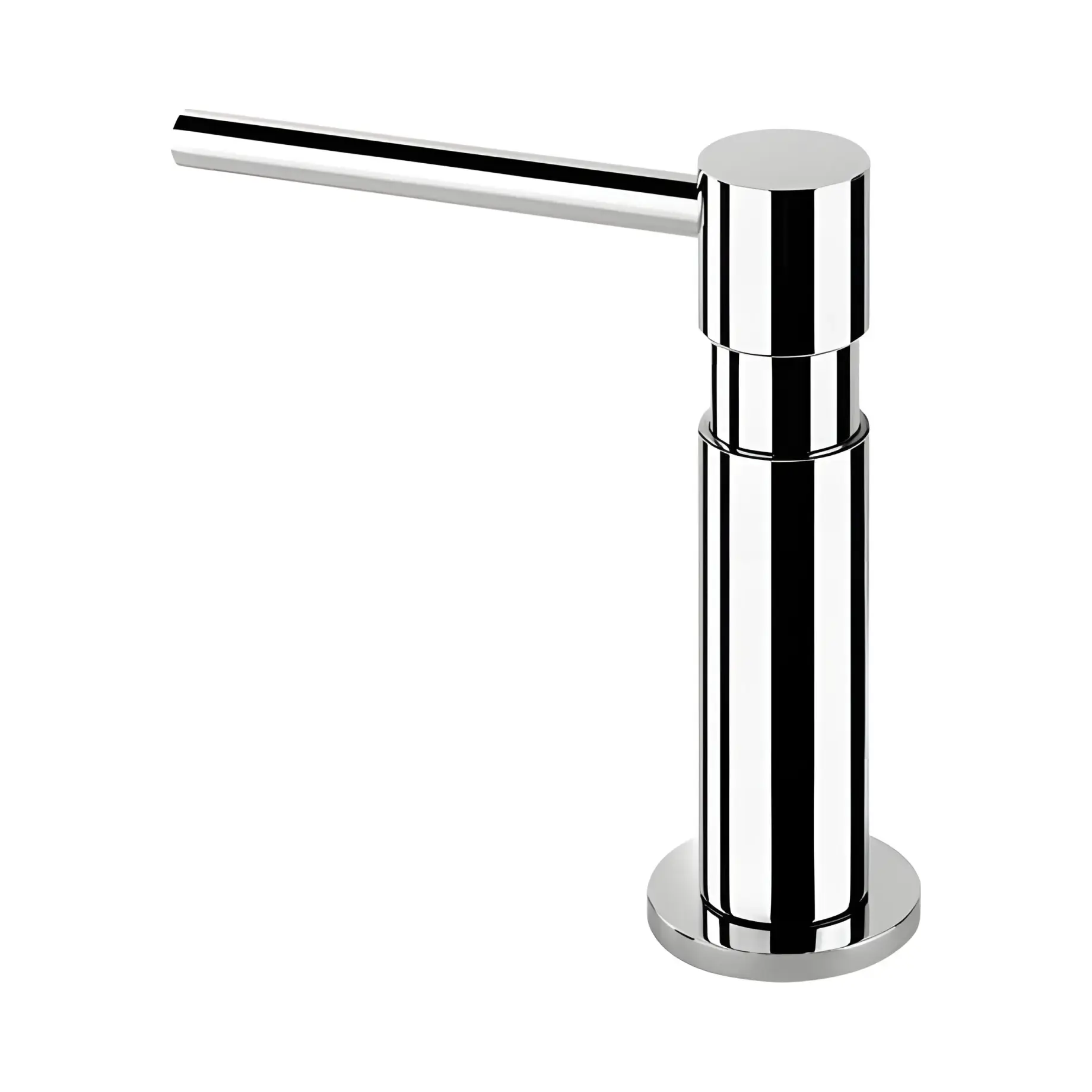 Дозатор рідкого мила Dispenser Oxygene Gessi 29651-031 Chrome — вид на білому тлі
