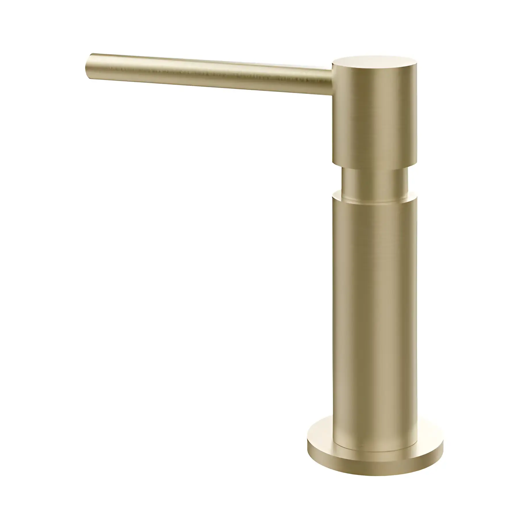Дозатор рідкого мила Dispenser Oxygene Виробник 29651-727 Brass Brushed PVD — вид спереду