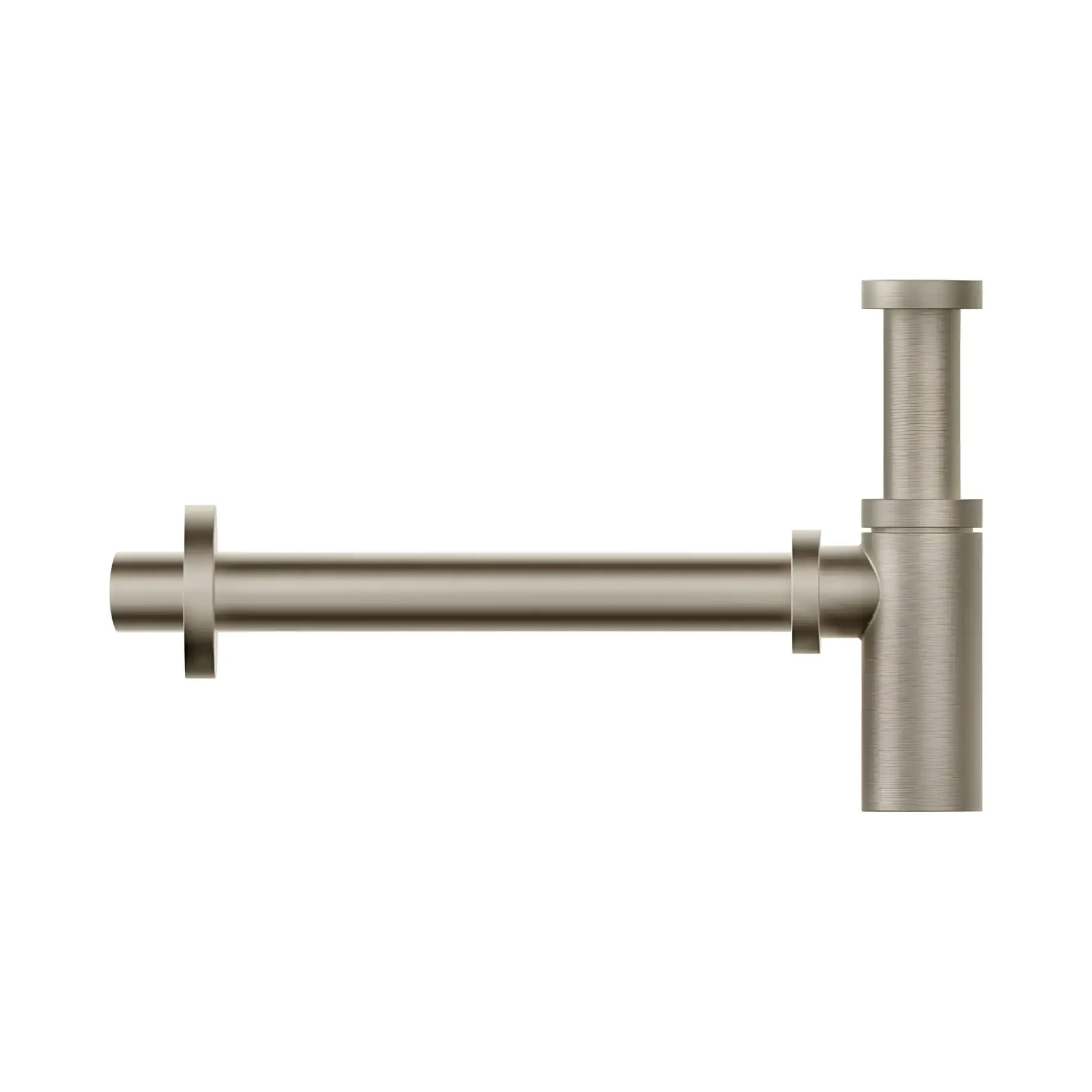 Сифон для раковини Gessi Виробник 01377-149 Finox Brushed Nickel — вид спереду
