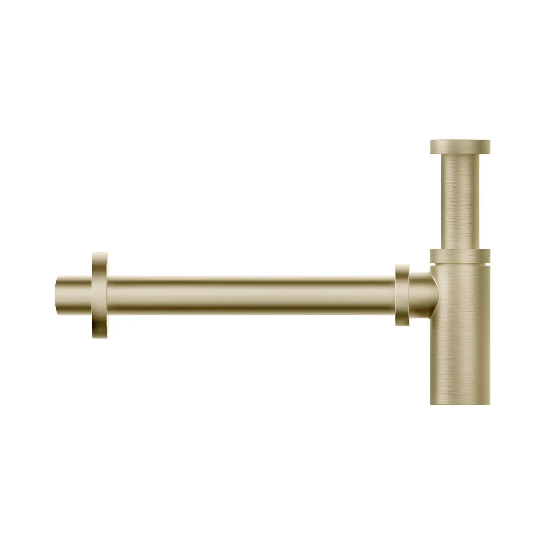 Сифон для раковини Gessi Виробник 01377-727 Brass Brushed PVD — вид спереду