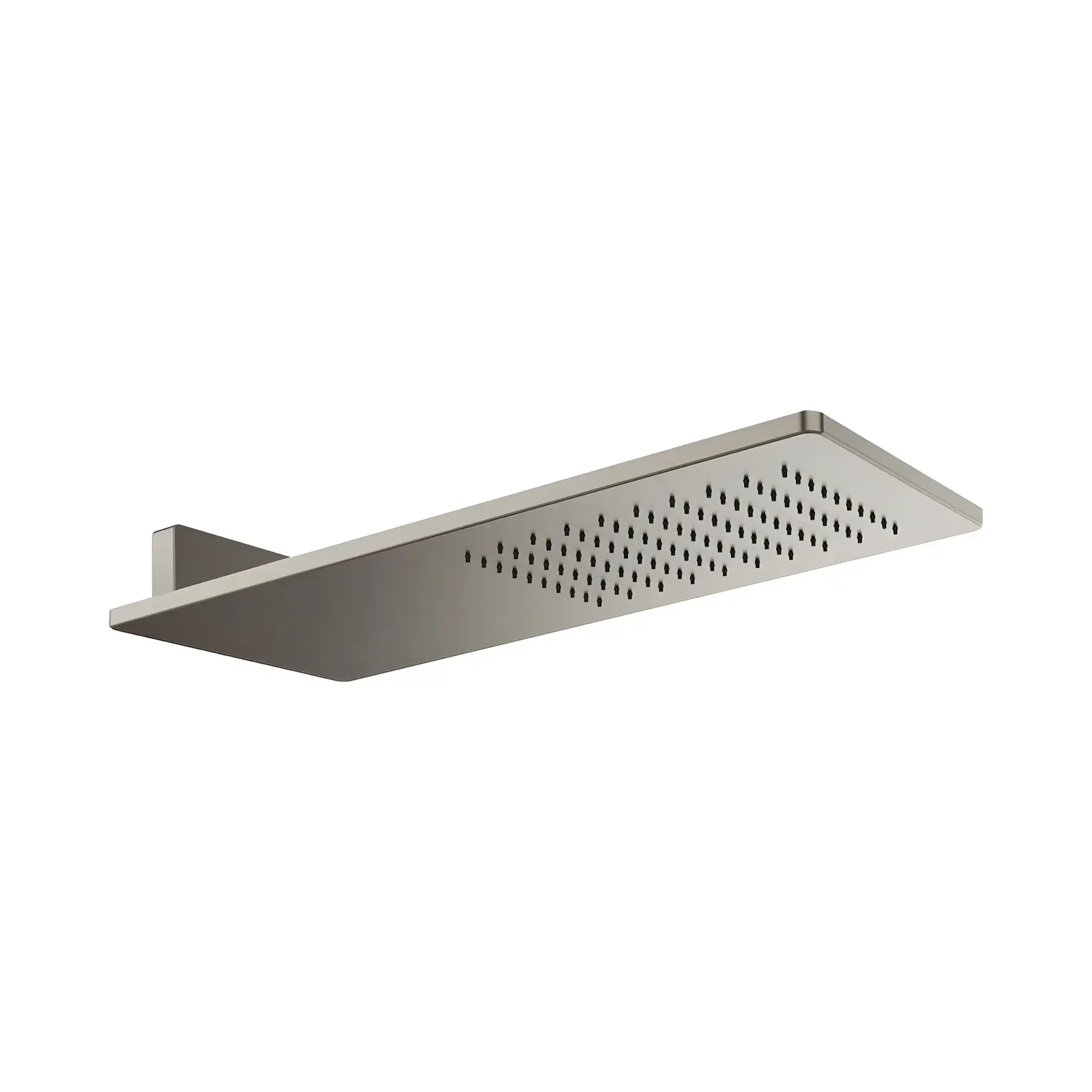 Верхній душ Ventaglio Виробник 33095-239 Steel Brushed 55 x 20 см — вид спереду