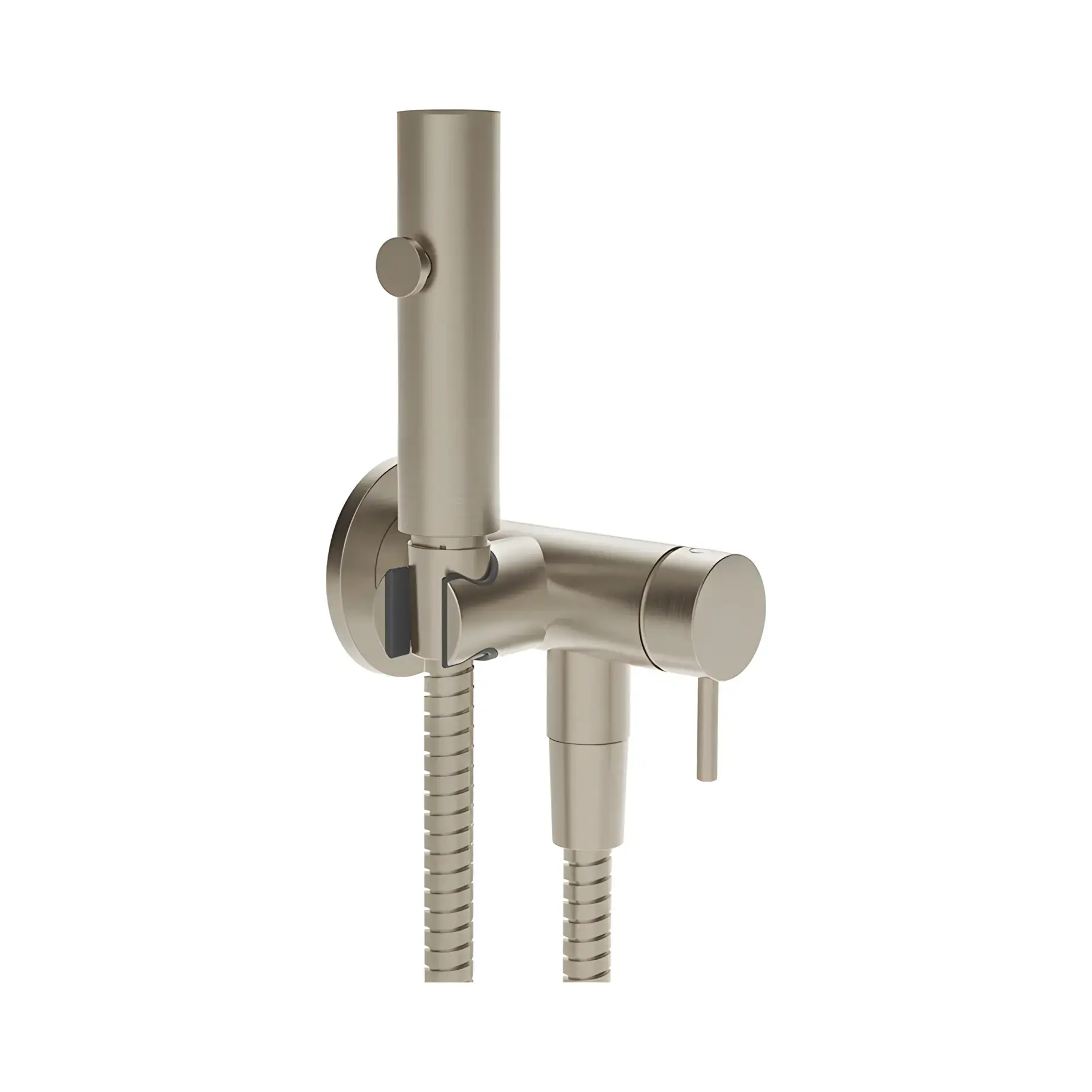 Гігієнічний душ Tondo Виробник 45131-149 Finox Brushed Nickel — вид спереду
