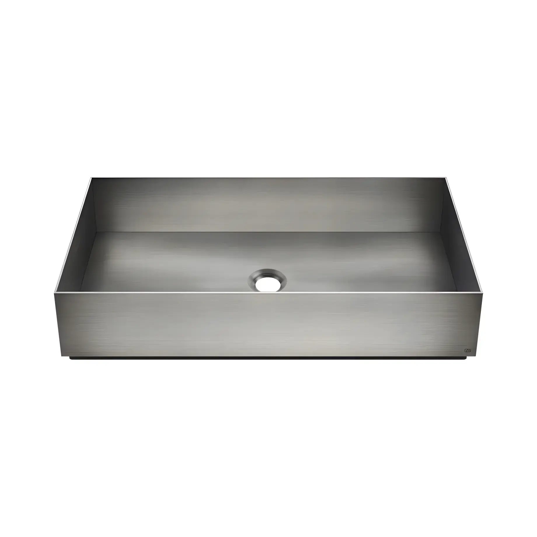 Раковина Gessi316 Производитель 54606-239 Steel Brushed 60 х 35 см — вид спереди