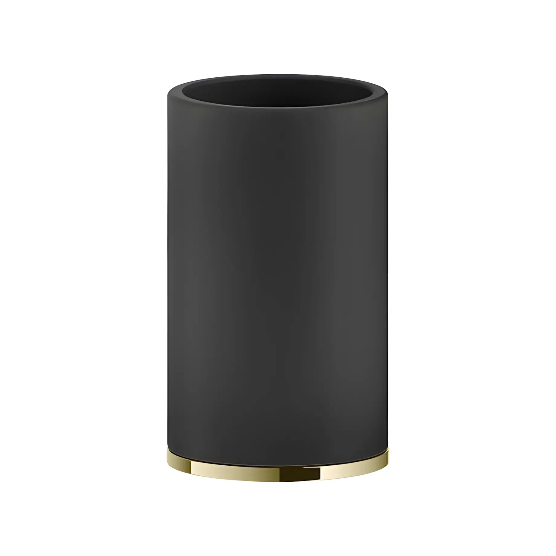 Склянка для зубних щіток Ventaglio Виробник 58532-710 Brass PVD — вид спереду
