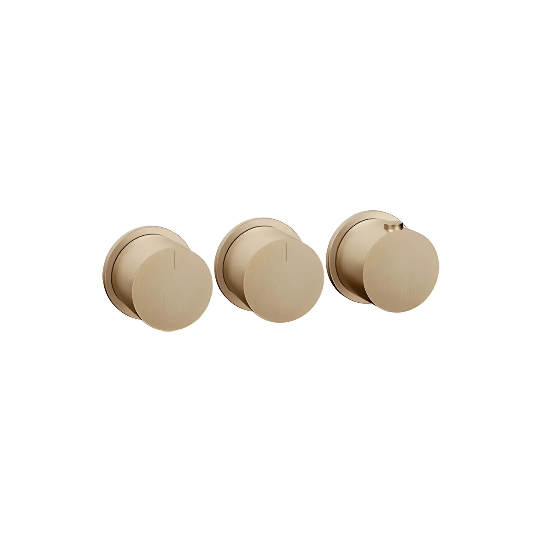 Змішувач для душу Ventaglio Виробник 63434-726 Warm Bronze Br. PVD — вид спереду