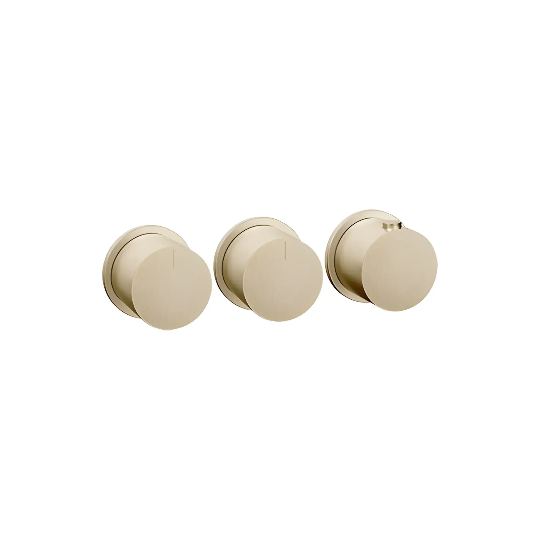 Змішувач для душу Ventaglio Виробник 63434-727 Brass Brushed PVD — вид спереду