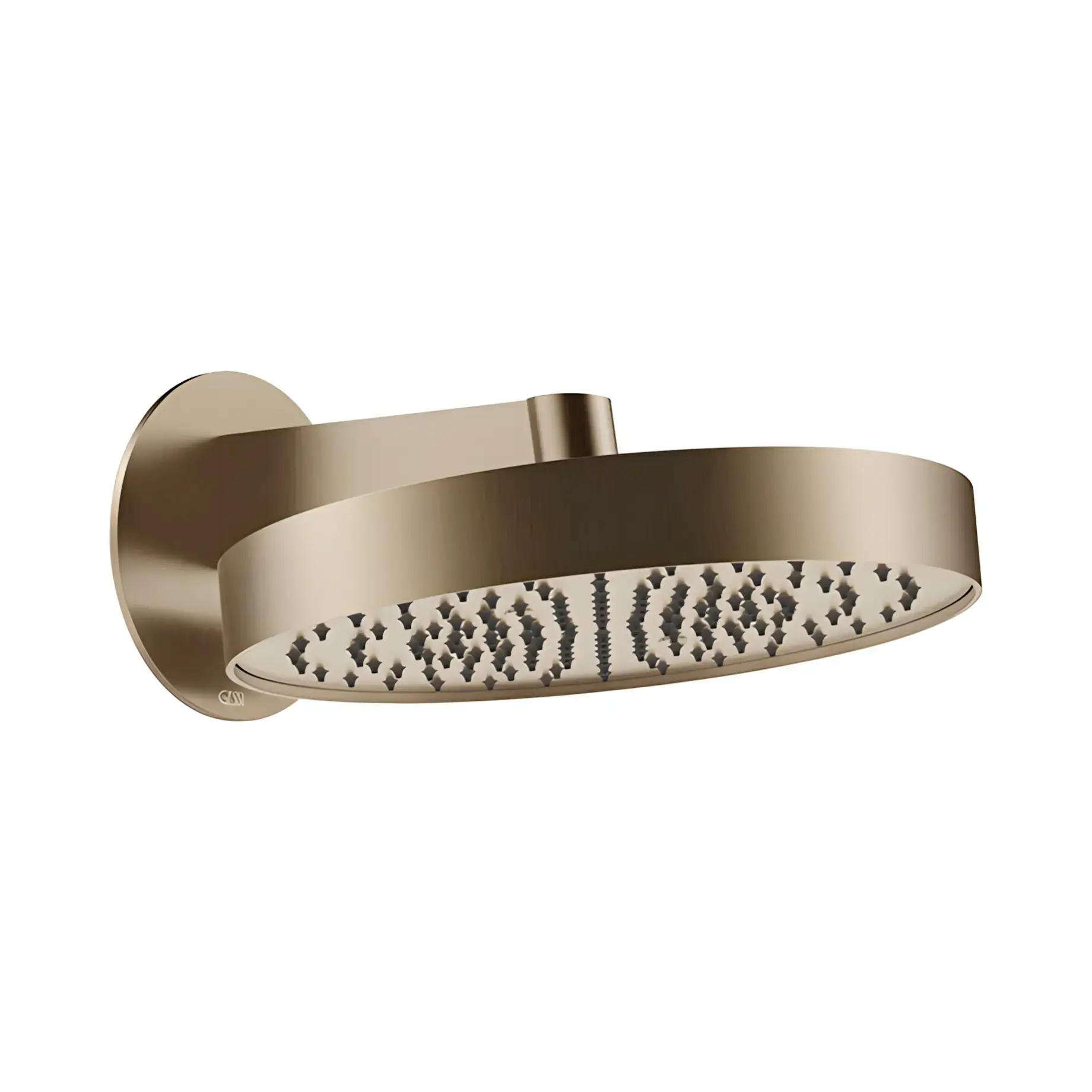 Верхній душ Ventaglio Виробник 66049-149 Finox Brushed Nickel — вид спереду