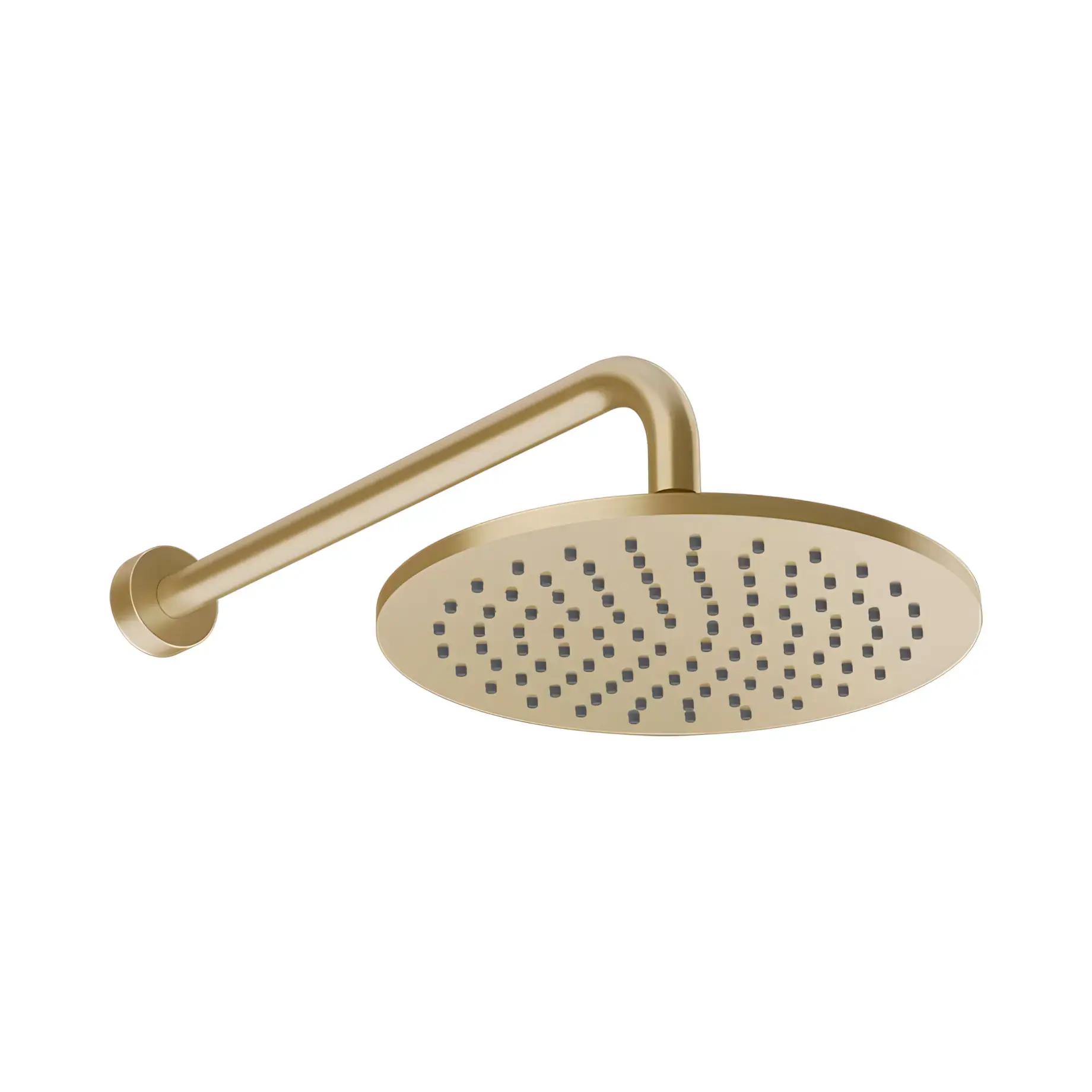 Верхний душ Origini Производитель 66148-727 Brass Brushed PVD Ø25 см — вид спереди