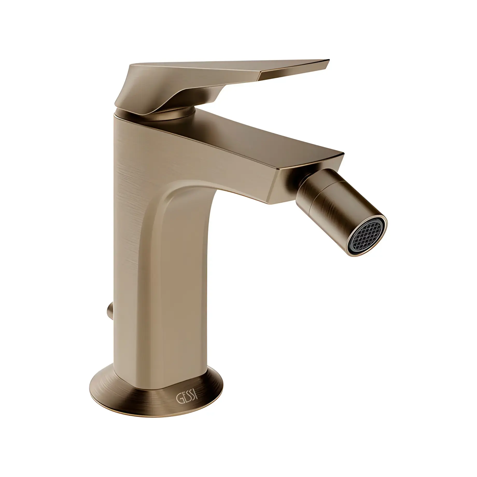 Змішувач для біде Ventaglio Виробник 72007-149 Finox Brushed Nickel — вид спереду