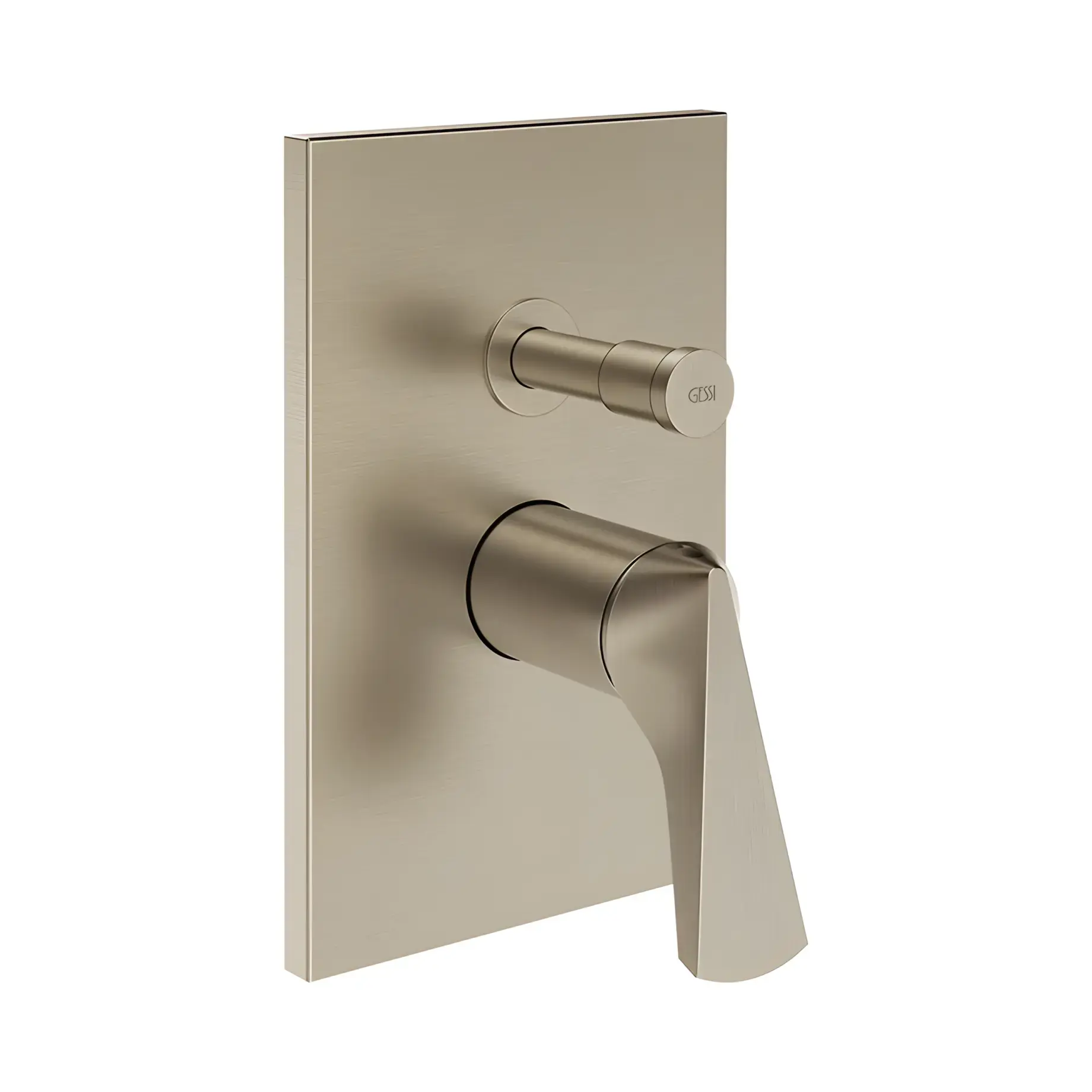 Змішувач для душу Ventaglio Виробник 72079-149 Finox Brushed Nickel — вид спереду