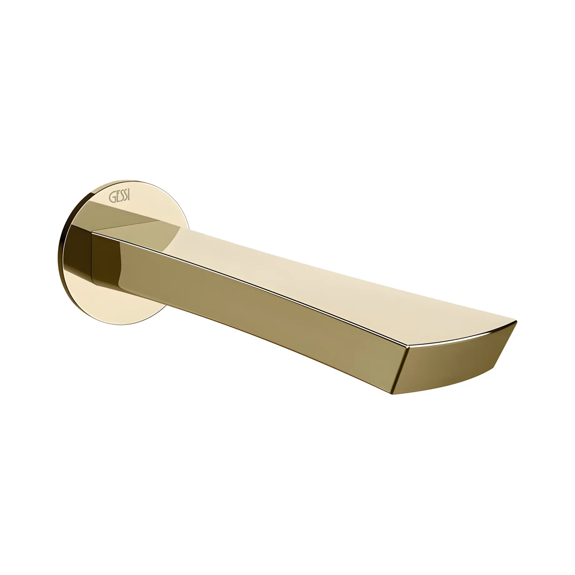 Излив Ventaglio Производитель 72103-710 Brass PVD — вид спереди