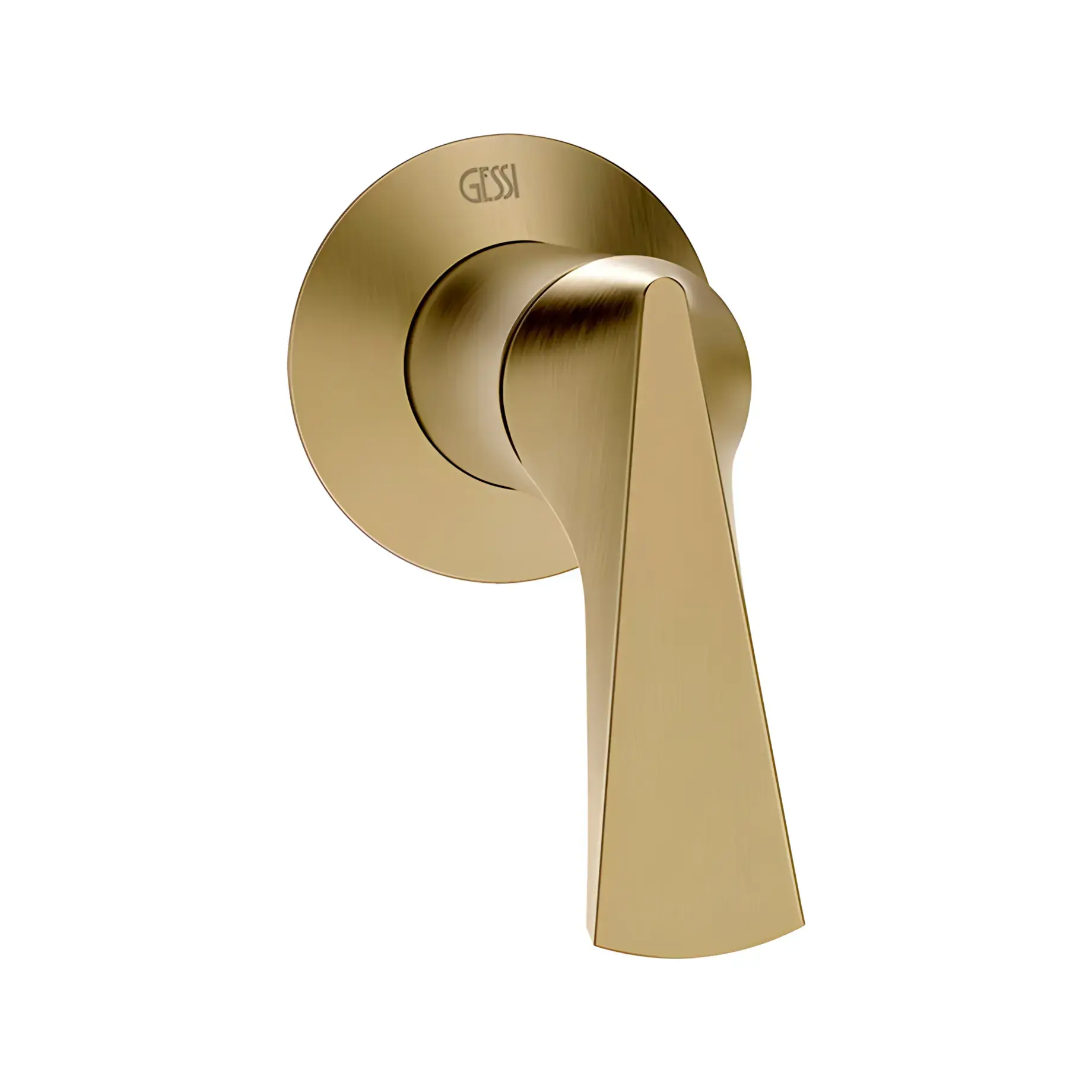 Змішувач прихованого монтажу Ventaglio Виробник 72109-727 Brass Brushed PVD — вид спереду