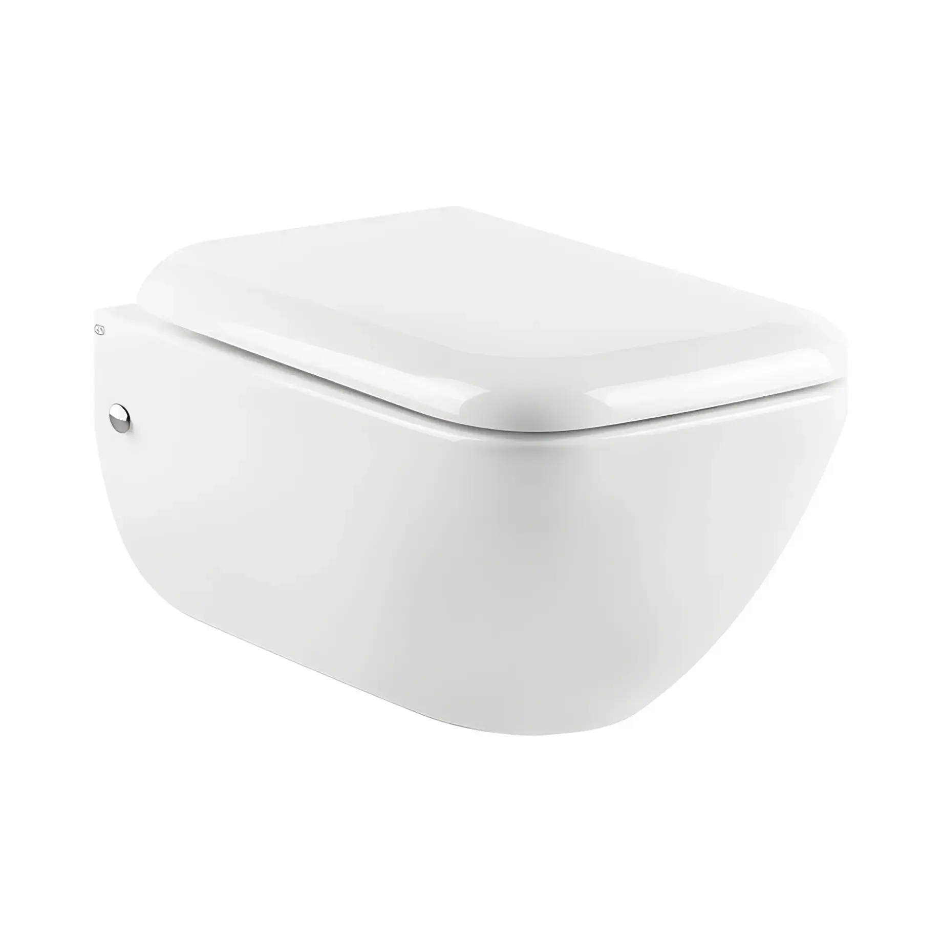 Підвісний унітаз Goccia Виробник 39113-518 WHITE  CERAMIC — вид спереду