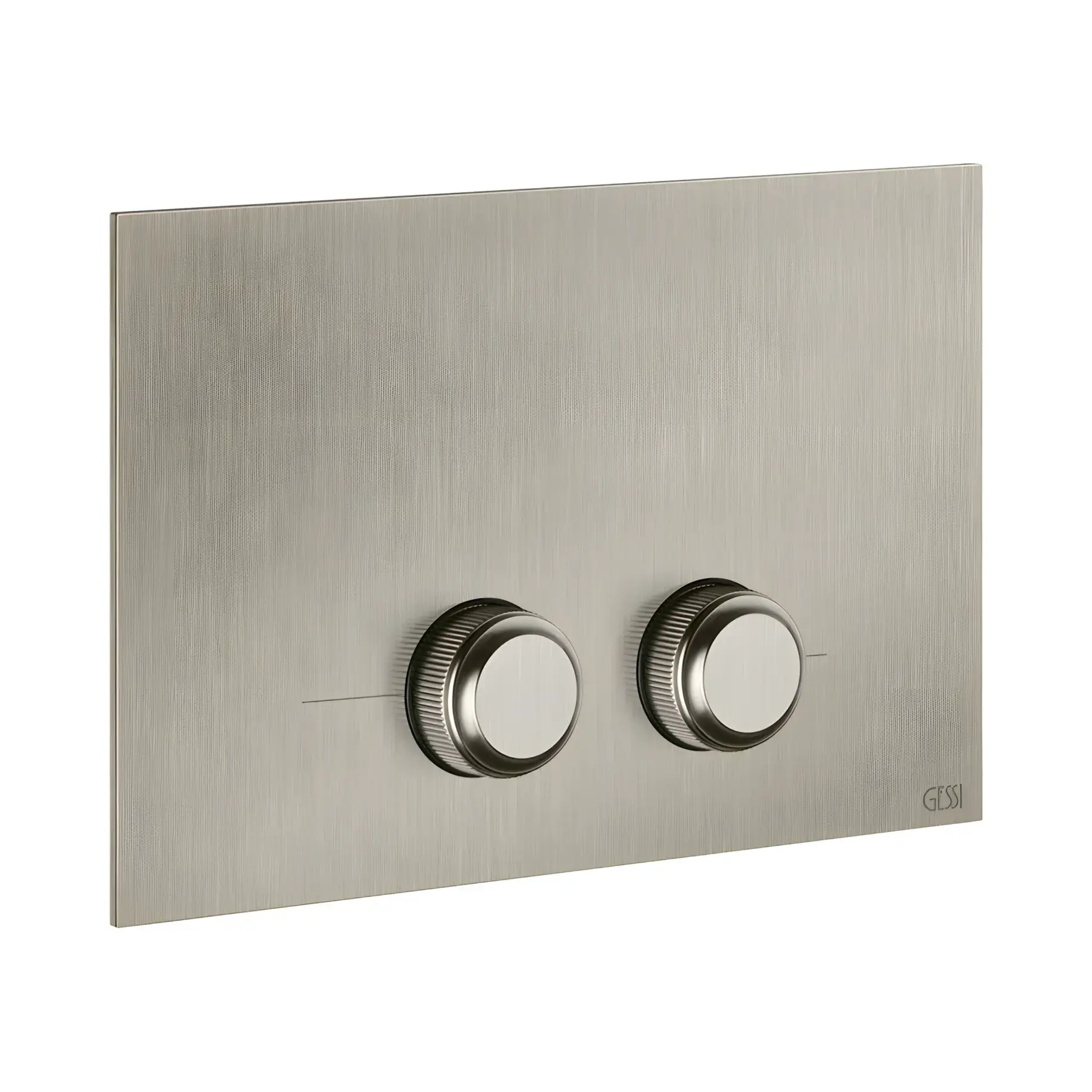 Клавіша змиву Venti20 Виробник 54651-149 Finox Brushed Nickel — вид спереду
