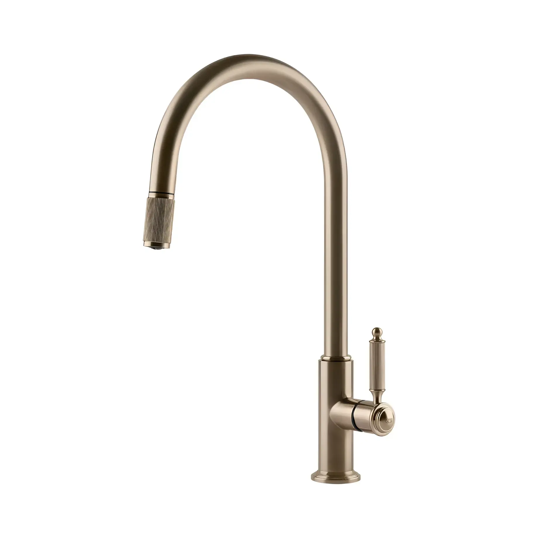 Змішувач для кухні Venti20 Gessi 60622-149 Finox Brushed Nickel — вид на білому тлі