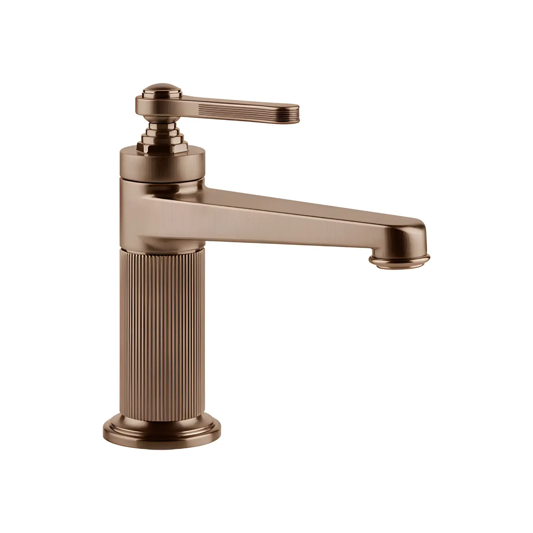 Змішувач для раковини Venti20 Виробник 65002-708 Copper Brushed PVD — вид спереду