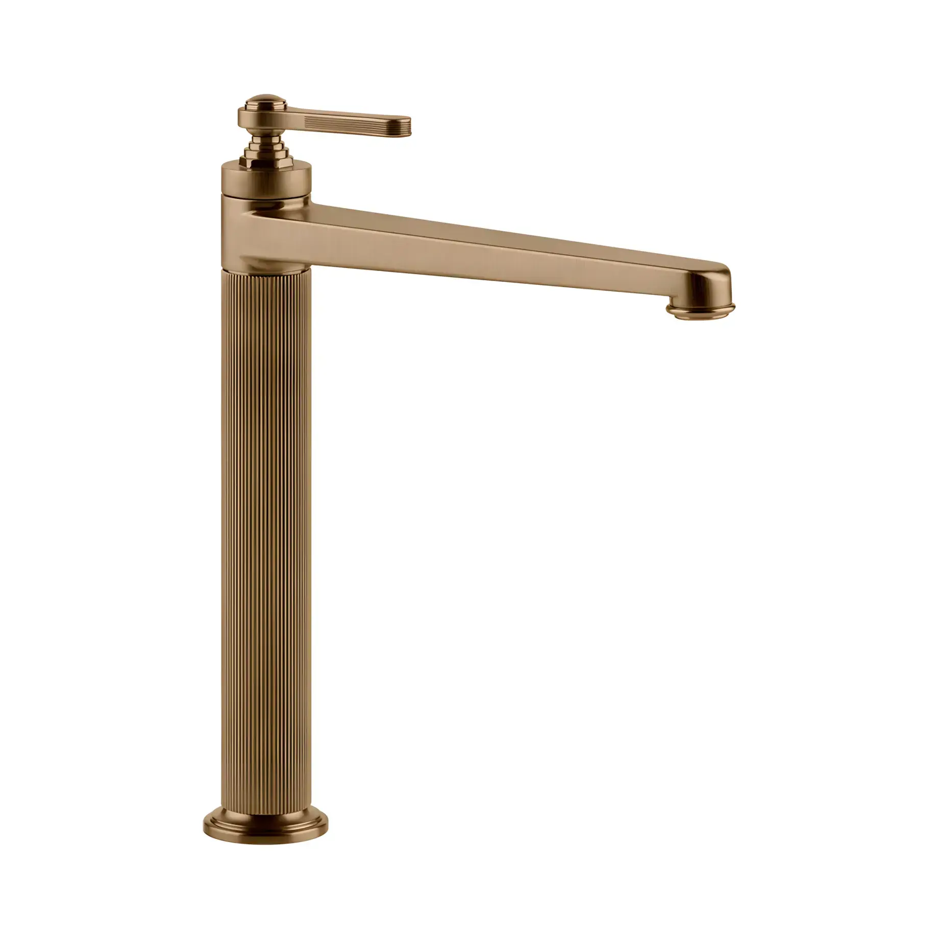 Змішувач для раковини Venti20 Виробник 65004-791 Deep Bronze Brushed PVD — вид спереду