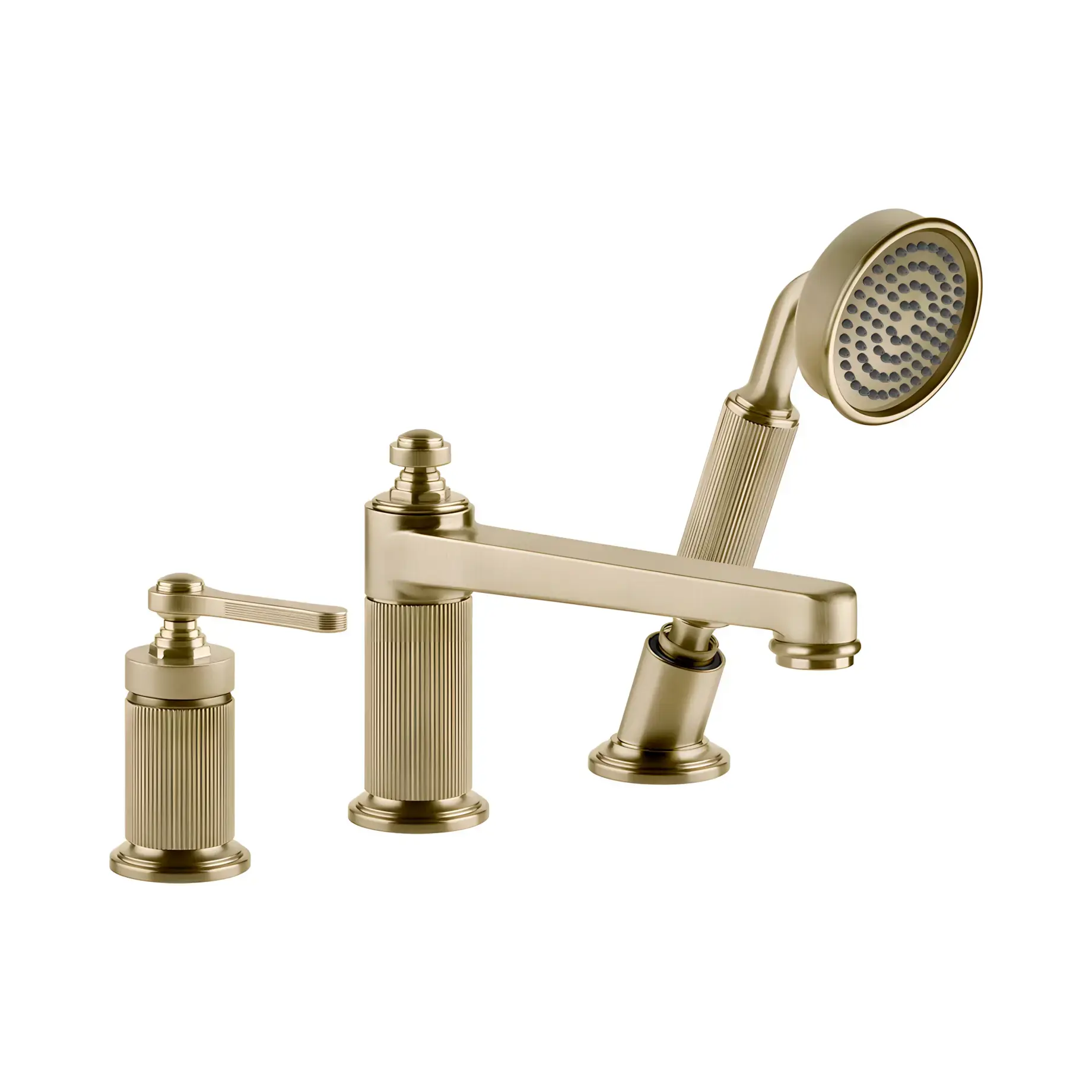 Змішувач для ванни Venti20 Виробник 65037-727 Brass Brushed PVD — вид спереду