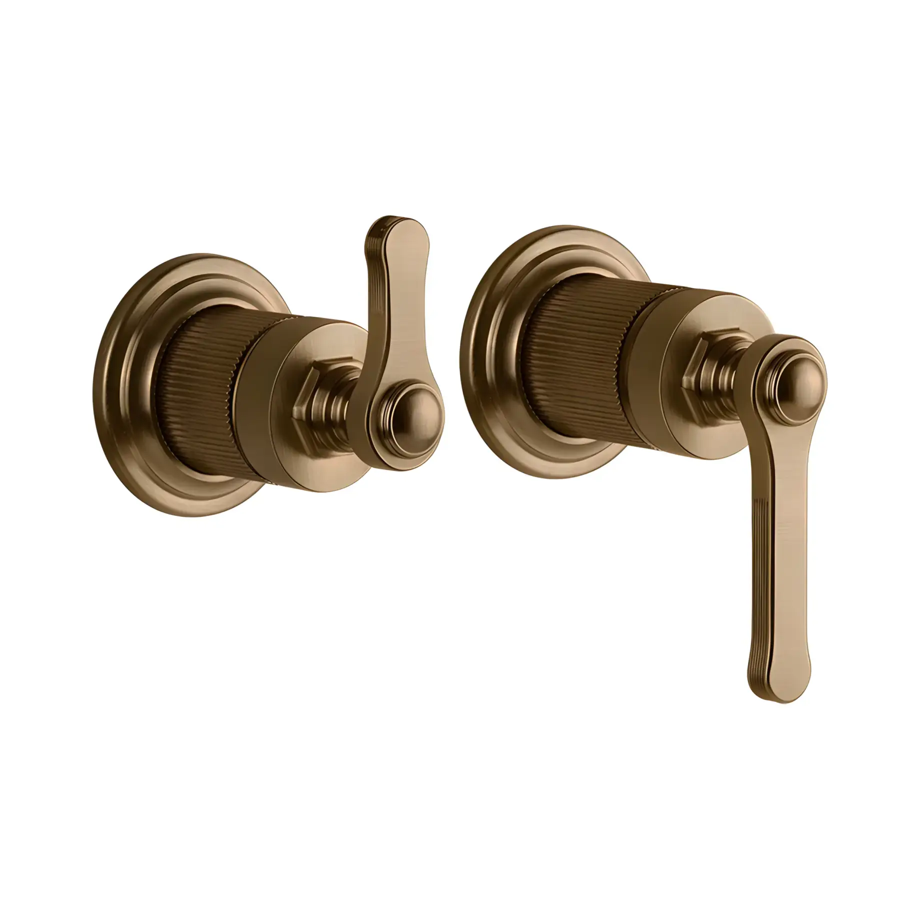 Змішувач для душу Venti20 Виробник 65038-791 Deep Bronze Brushed PVD — вид спереду