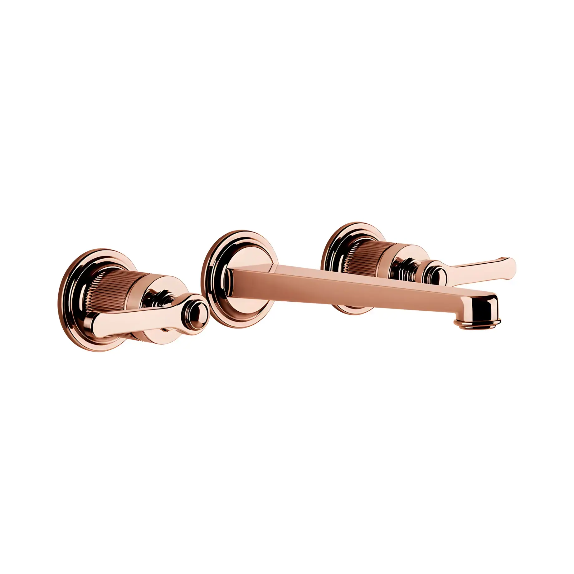 Змішувач для раковини Venti20 Gessi 65091-030 COPPER PVD — вид спереду