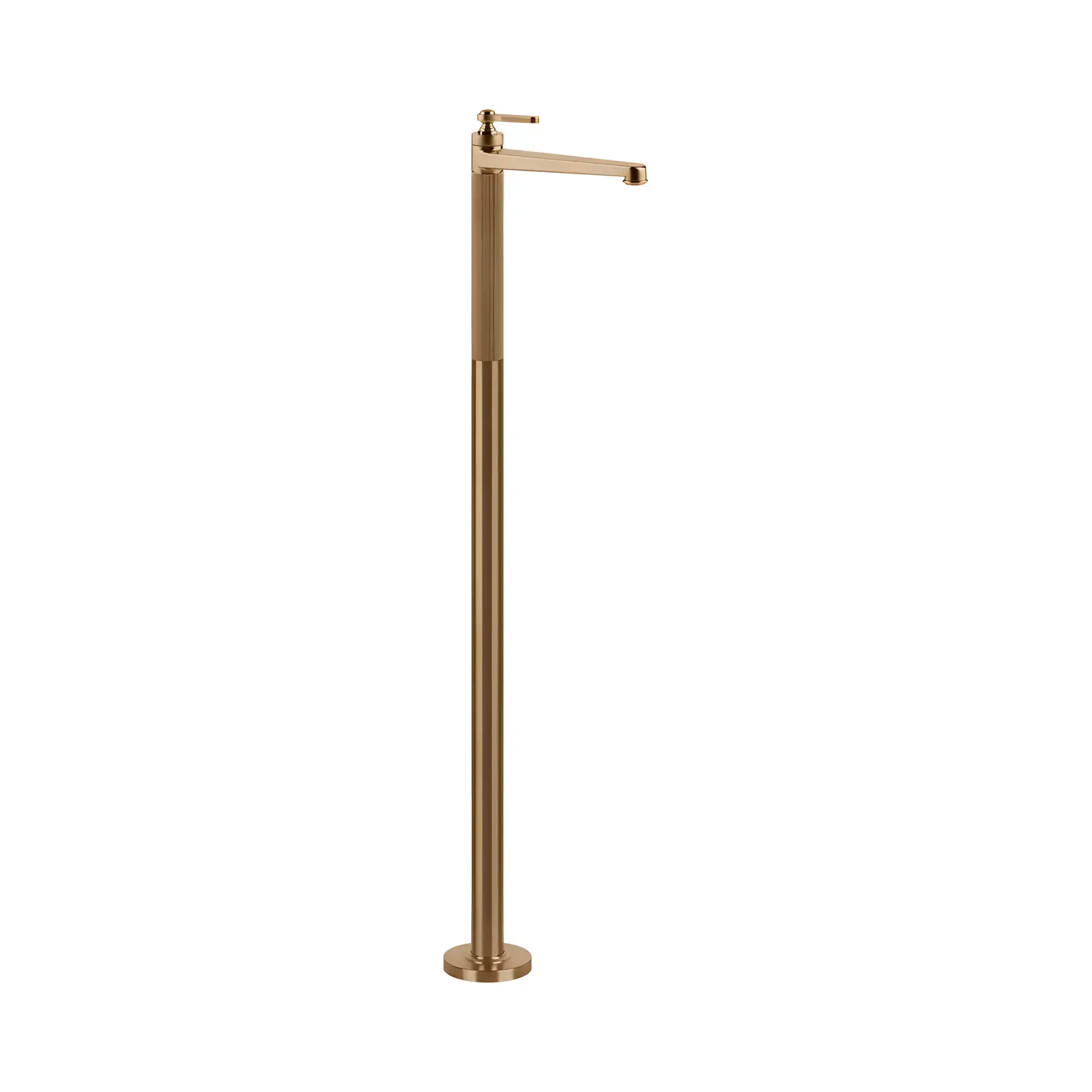 Змішувач для раковини Venti20 Виробник 65095-726 Warm Bronze Br. PVD — вид спереду