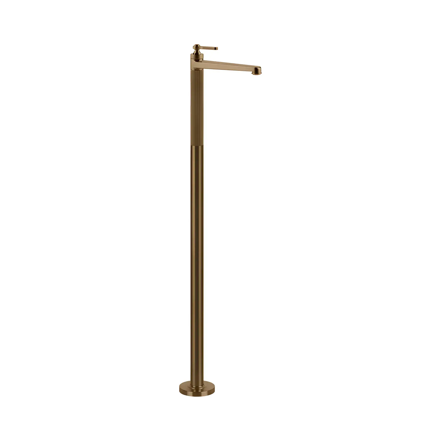 Змішувач для раковини Venti20 Виробник 65095-791 Deep Bronze Brushed PVD — вид спереду