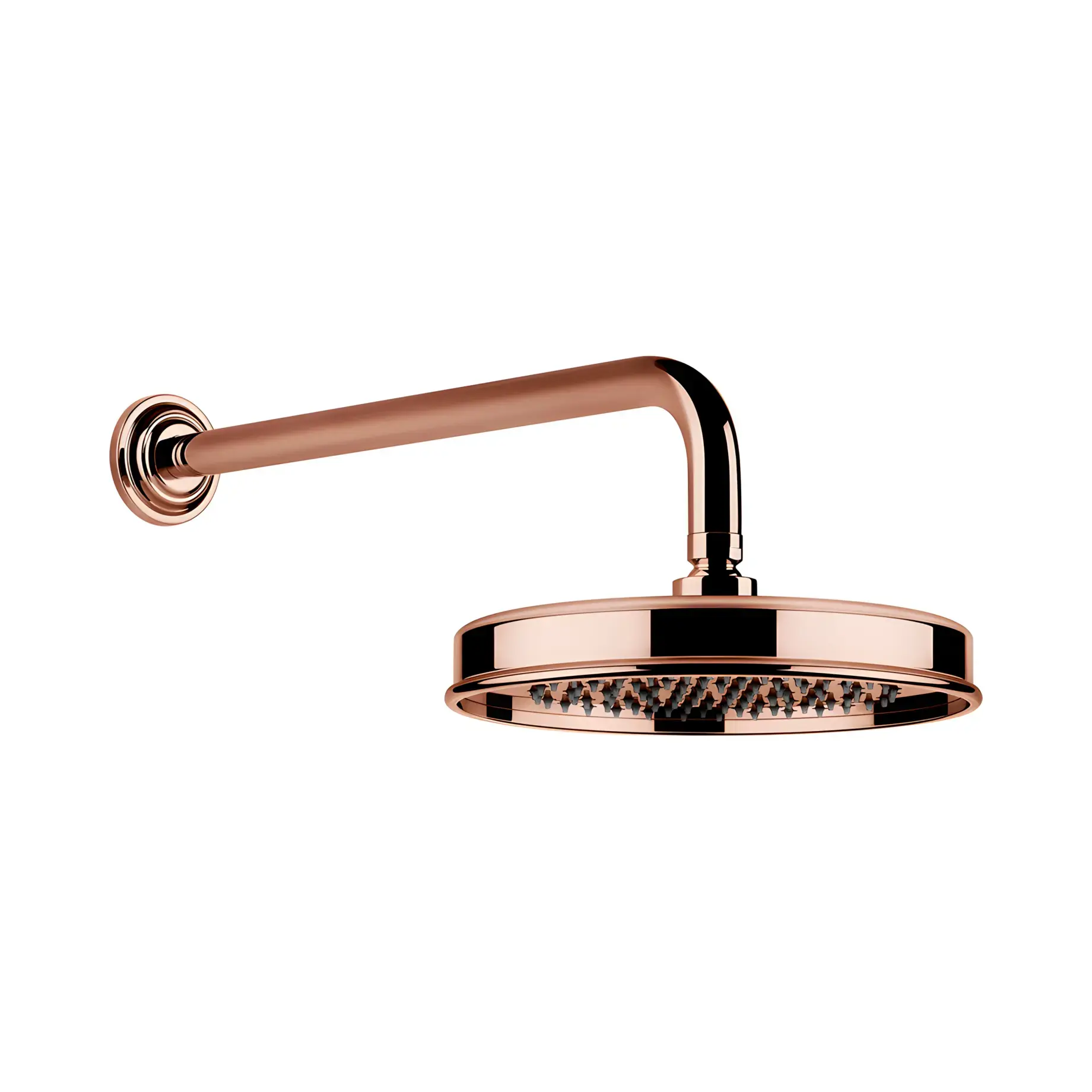 Верхній душ Venti20 Виробник 65148-030 COPPER PVD Ø23 см — вид спереду