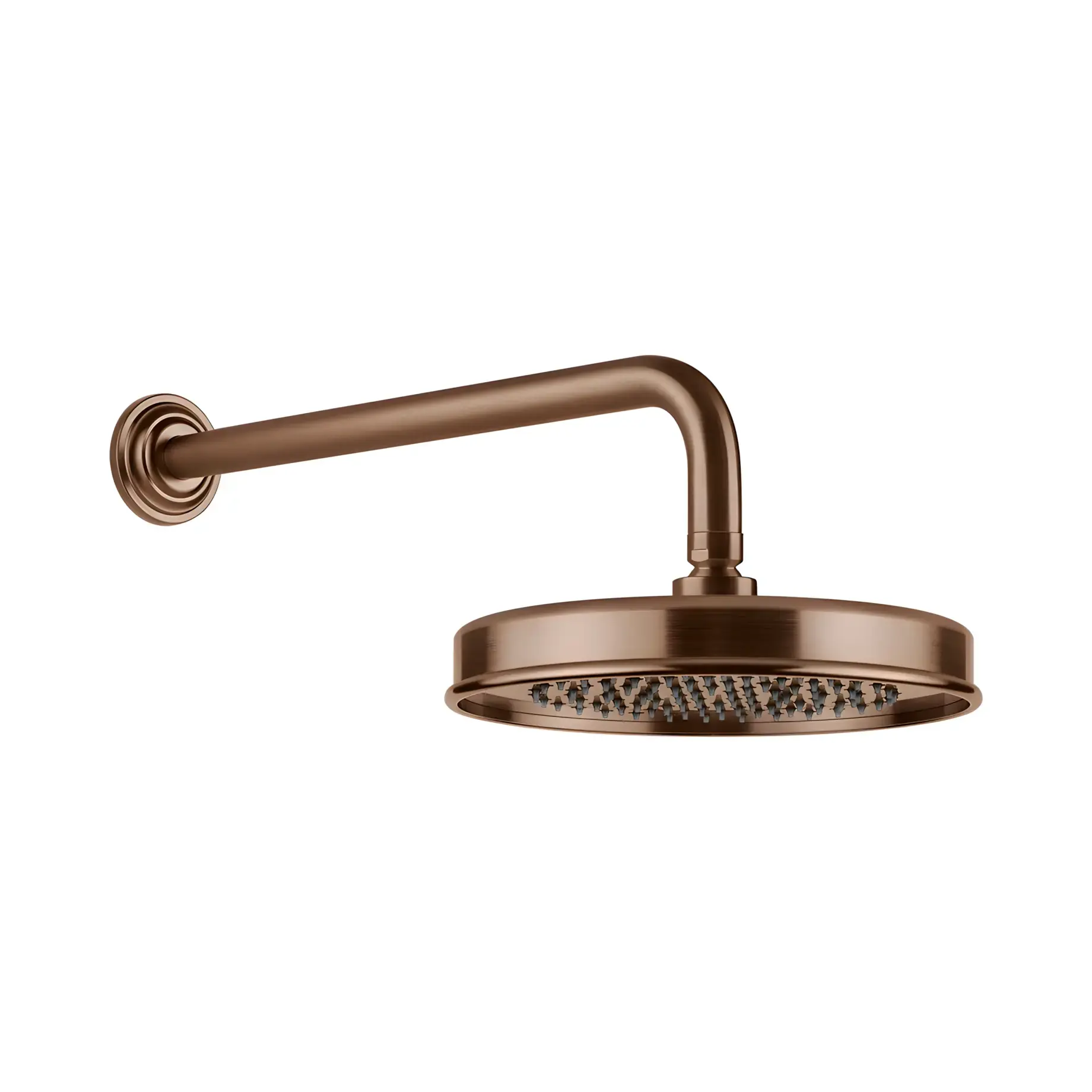 Верхній душ Venti20 Виробник 65148-708 Copper Brushed PVD Ø23 см — вид спереду