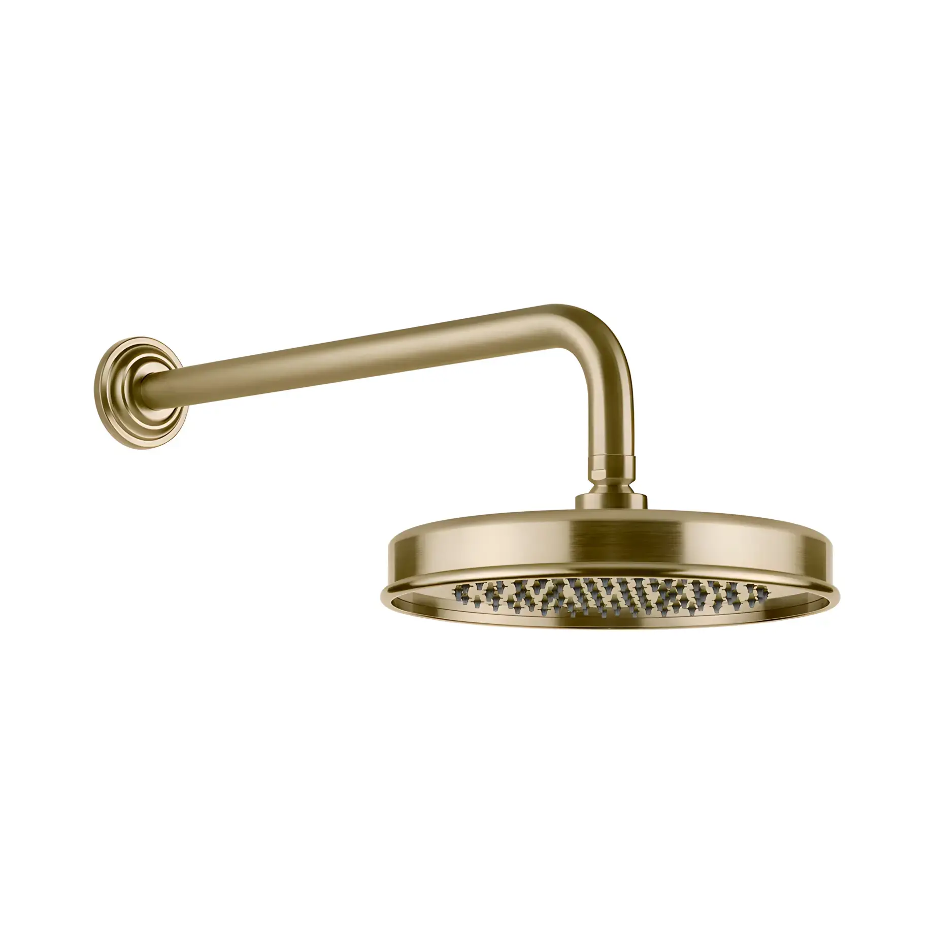 Верхній душ Venti20 Виробник 65148-727 Brass Brushed PVD Ø23 см — вид спереду