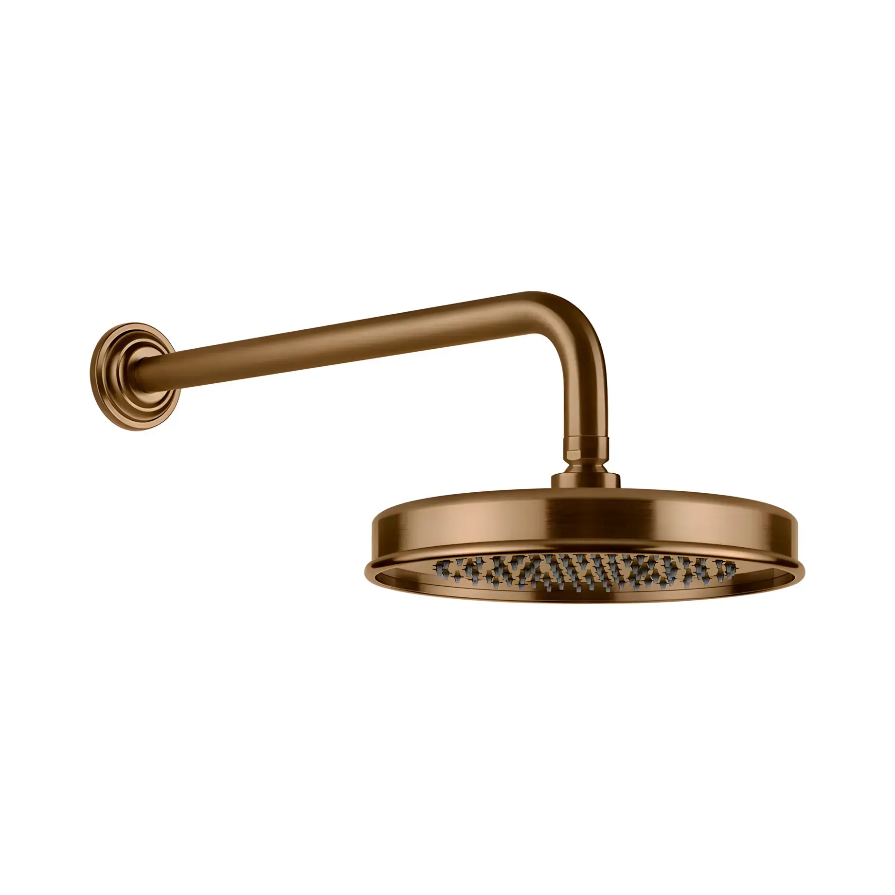 Верхній душ Venti20 Виробник 65148-791 Deep Bronze Brushed PVD Ø23 см — вид спереду