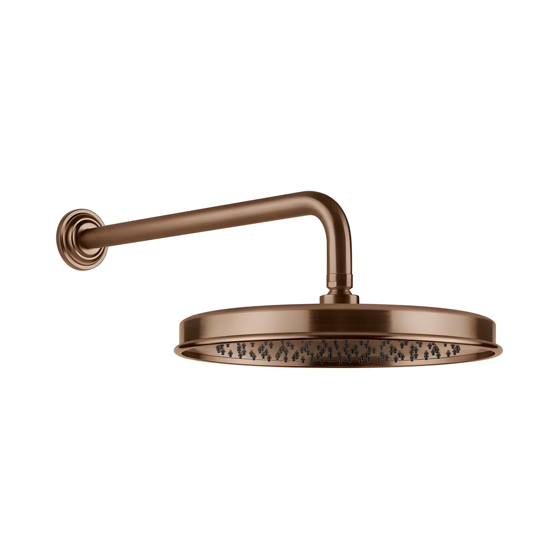 Верхній душ Venti20 Виробник 65149-708 Copper Brushed PVD Ø33 см — вид спереду