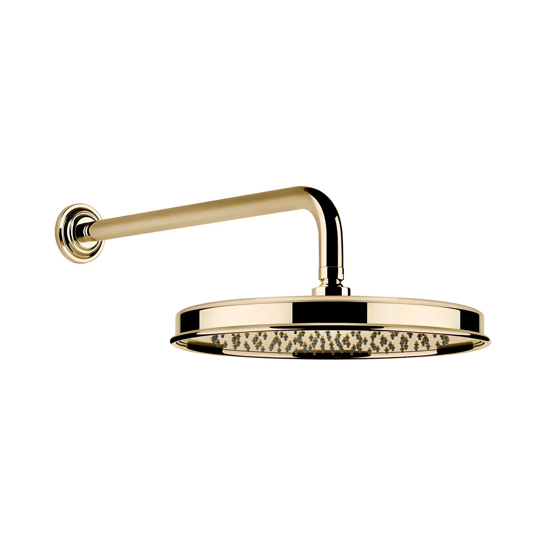 Верхній душ Venti20 Виробник 65149-710 Brass PVD Ø33 см — вид спереду