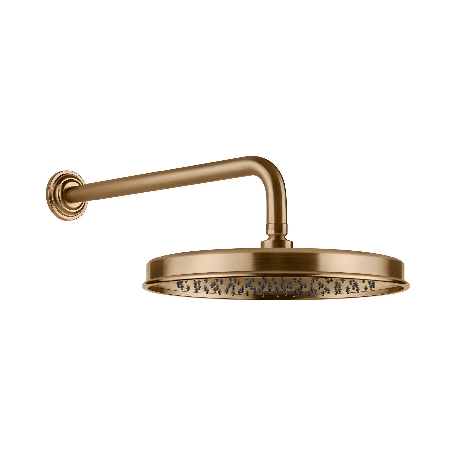 Верхній душ Venti20 Виробник 65149-726 Warm Bronze Br. PVD Ø33 см — вид спереду