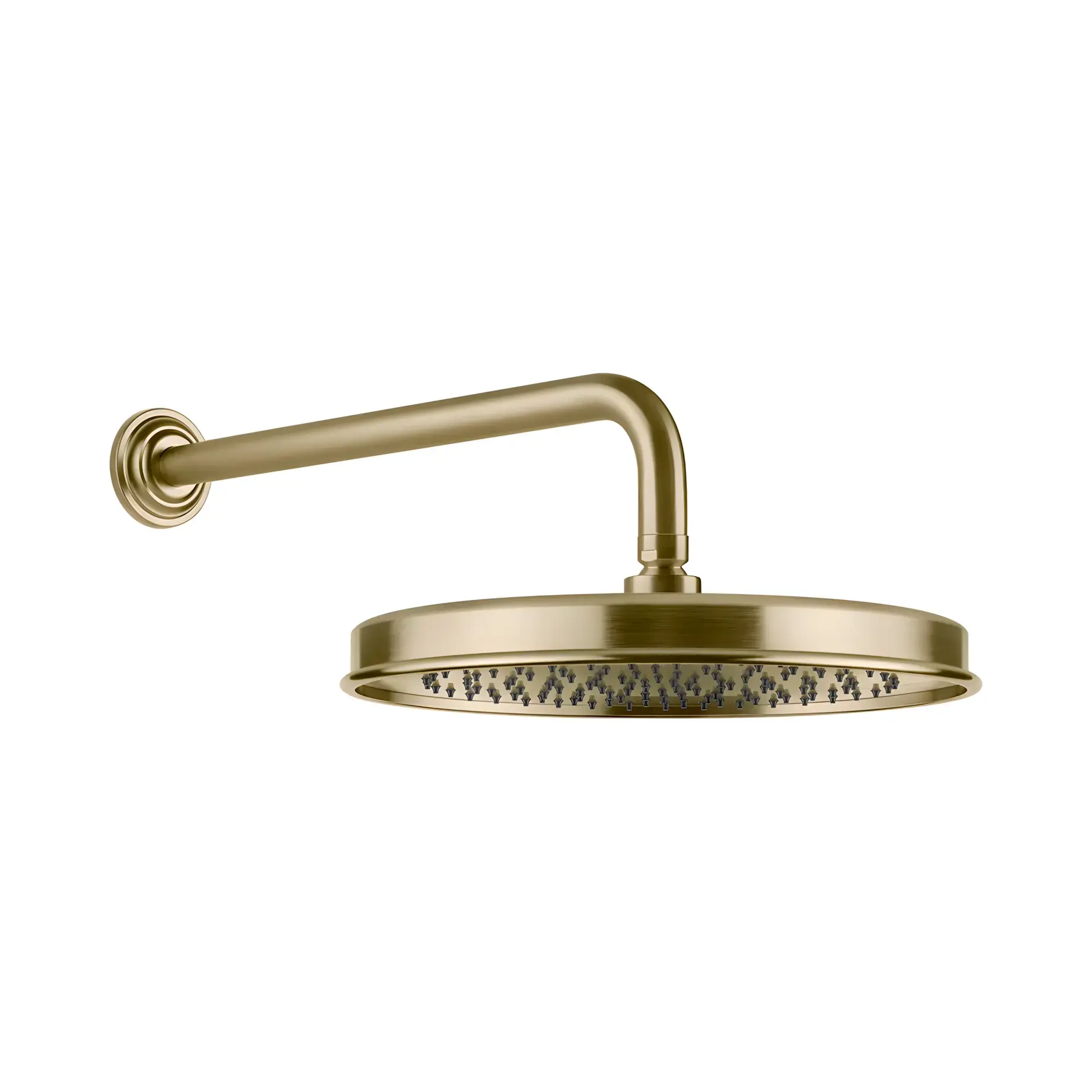 Верхній душ Venti20 Виробник 65149-727 Brass Brushed PVD Ø33 см — вид спереду