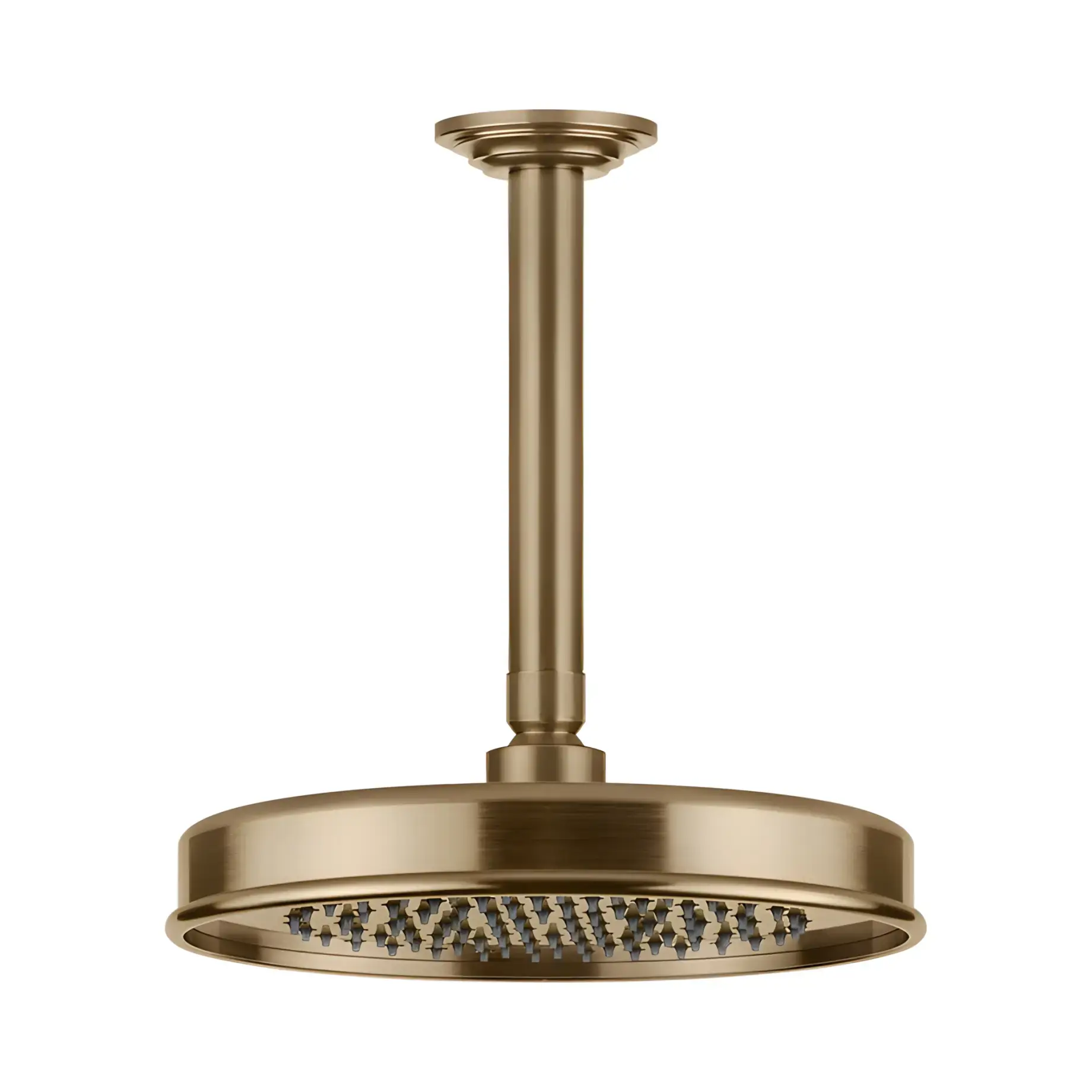 Верхній душ Venti20 Виробник 65152-726 Warm Bronze Br. PVD Ø23 см — вид спереду