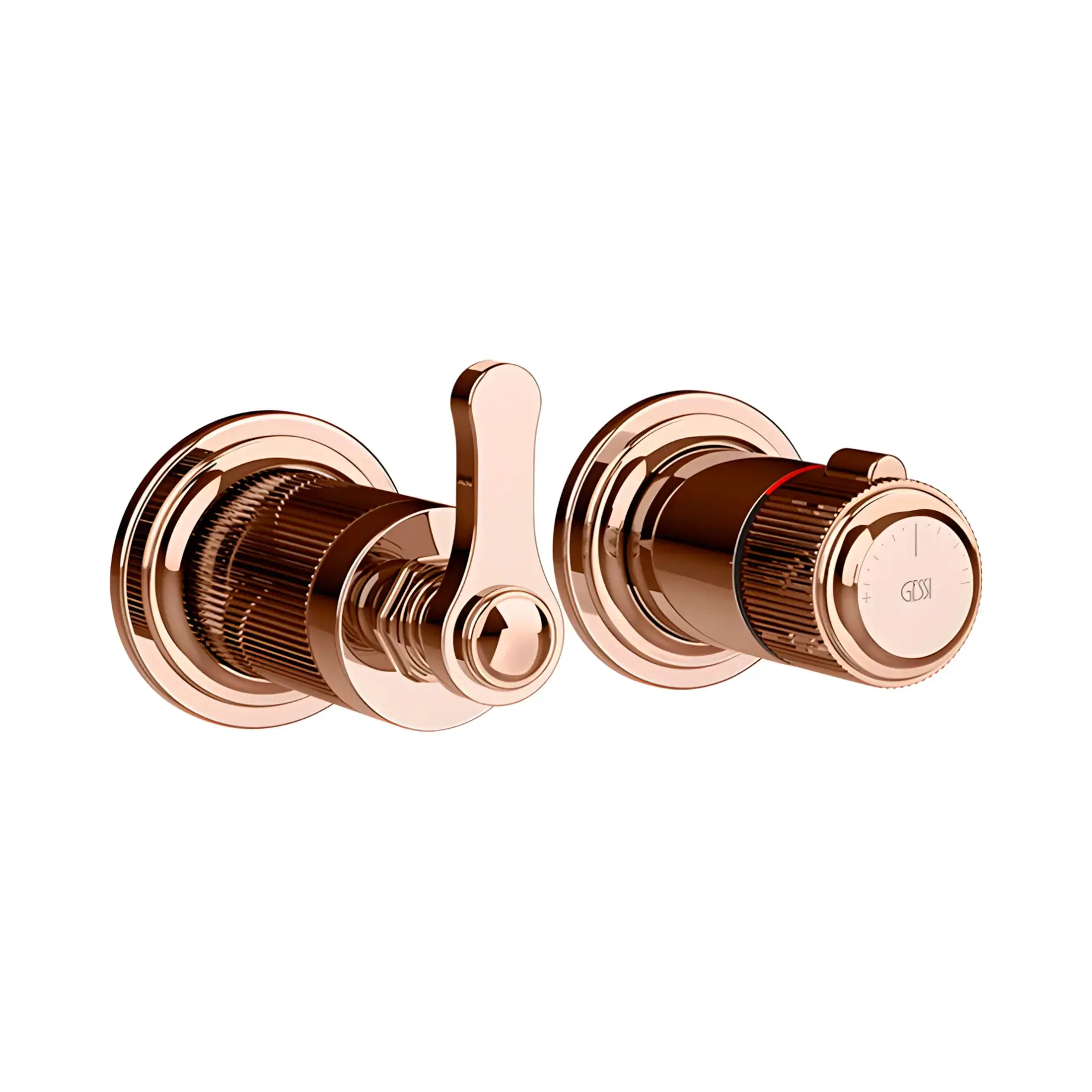 Змішувач для душу Venti20 Виробник 65235-030 COPPER PVD — вид спереду