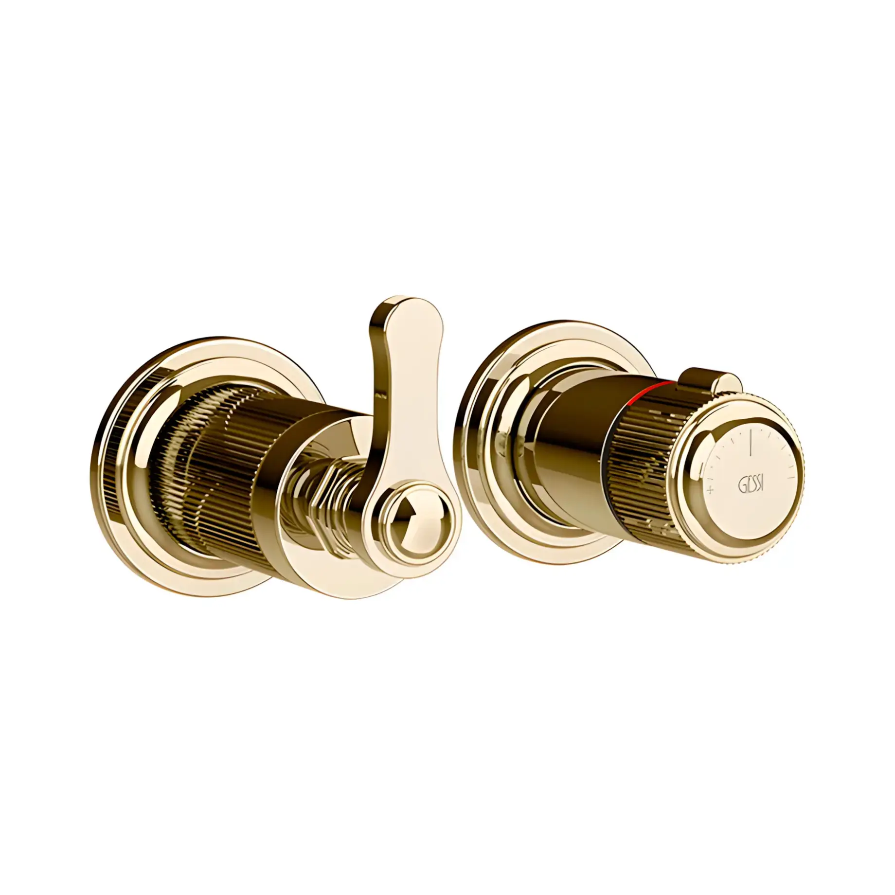 Змішувач для душу Venti20 Виробник 65235-710 Brass PVD — вид спереду
