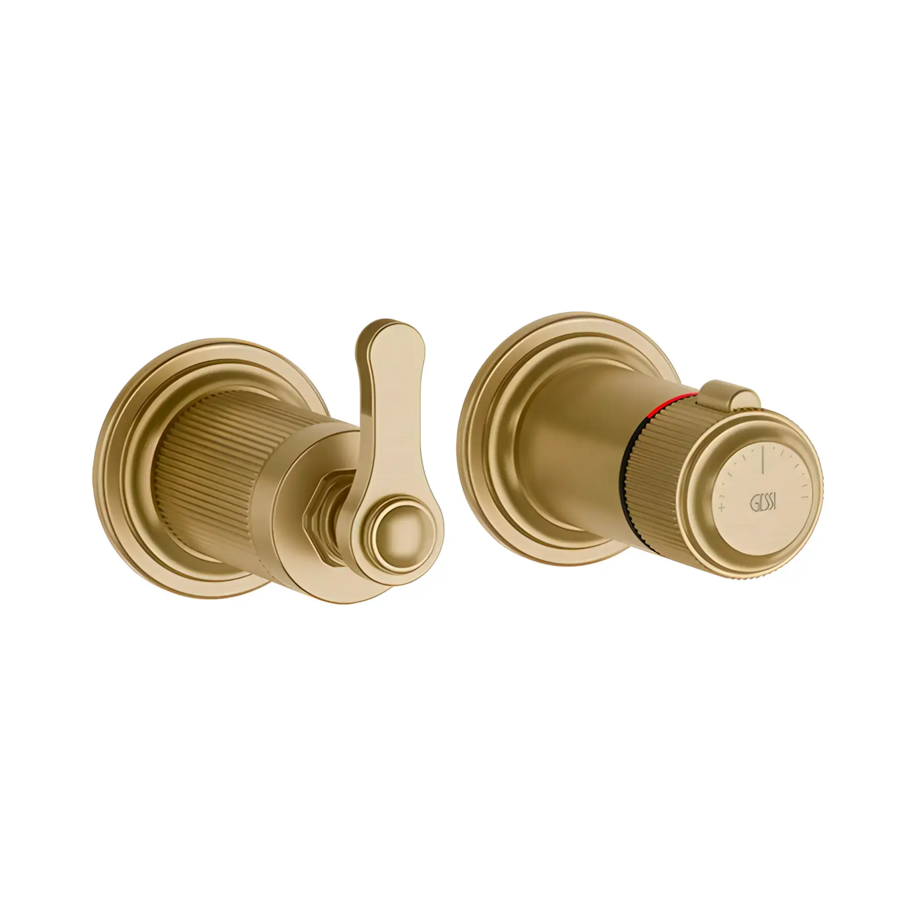 Змішувач для душу Venti20 Виробник 65235-727 Brass Brushed PVD — вид спереду