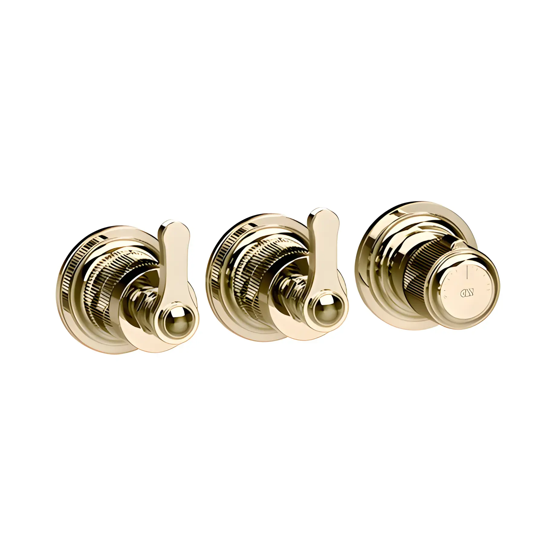 Змішувач для душу Venti20 Виробник 65334-710 Brass PVD — вид спереду