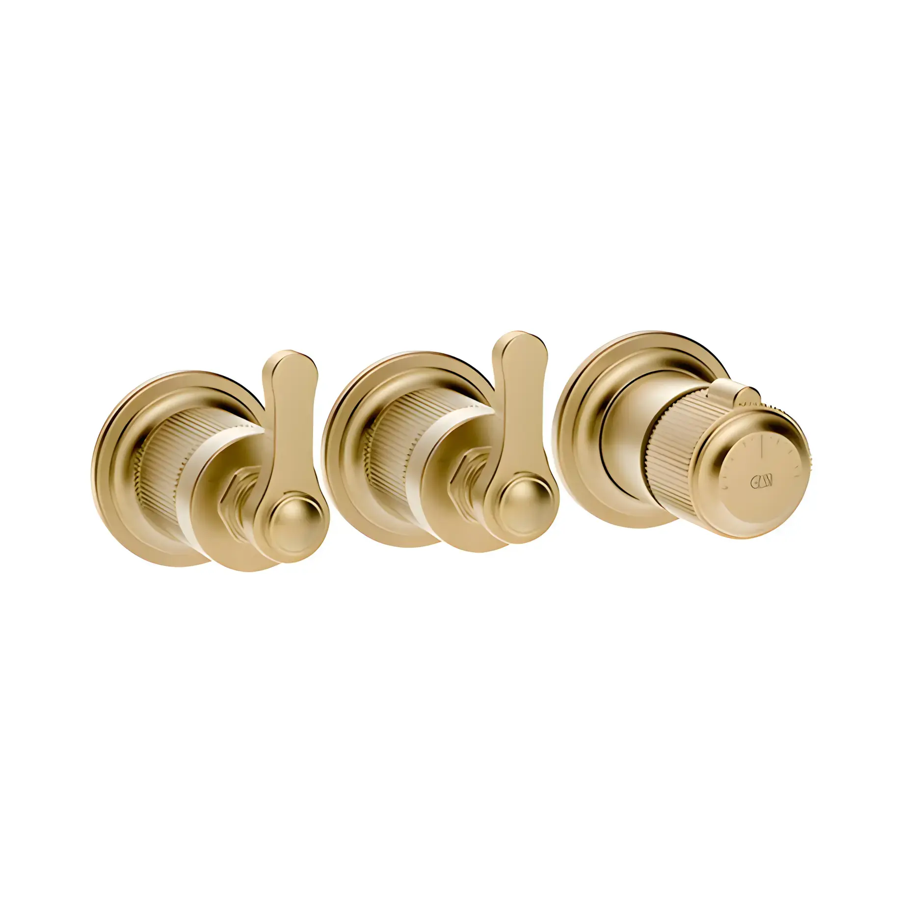 Змішувач для душу Venti20 Виробник 65334-727 Brass Brushed PVD — вид спереду