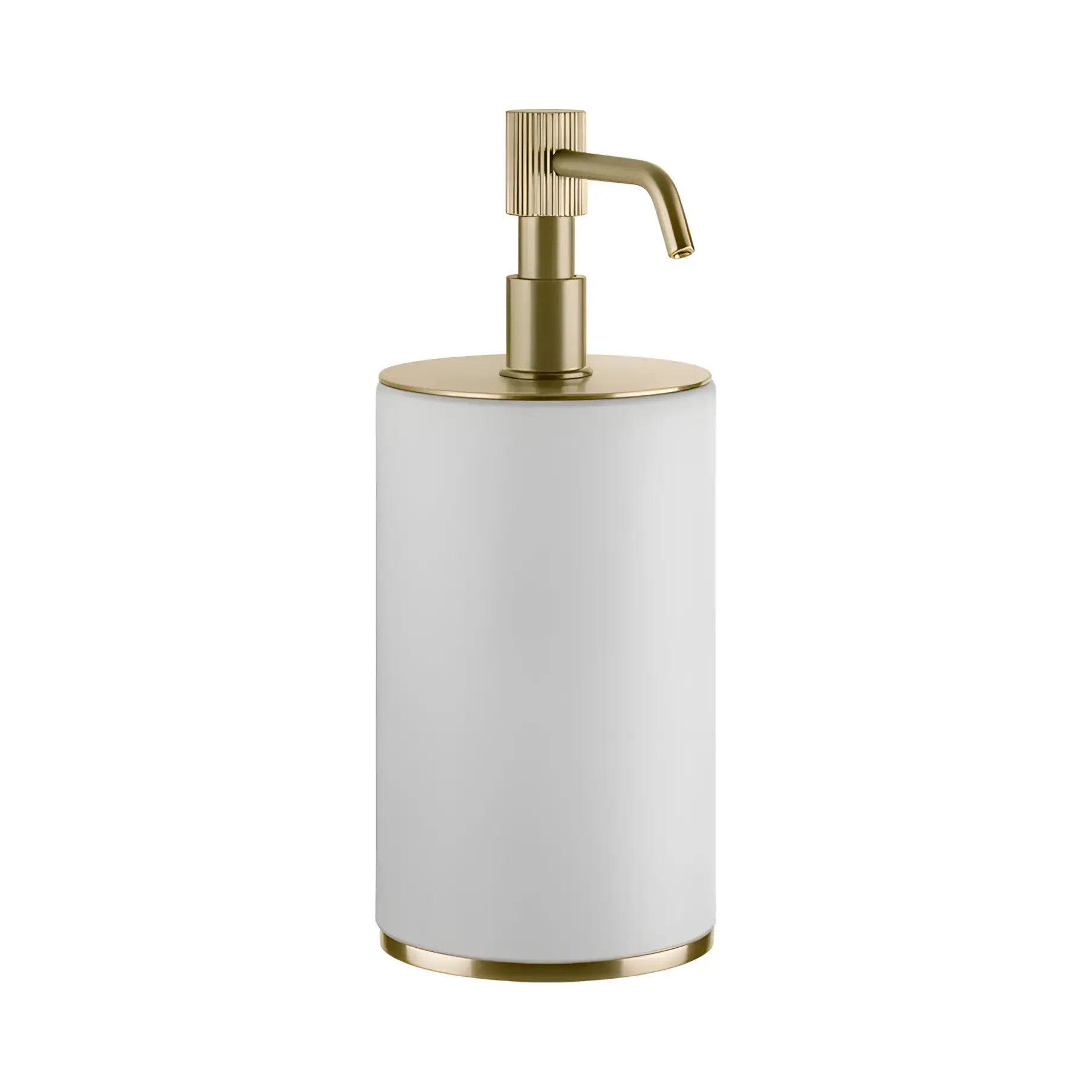 Дозатор для жидкого мыла Venti20 Производитель 65437-727 Brass Brushed PVD — вид спереди