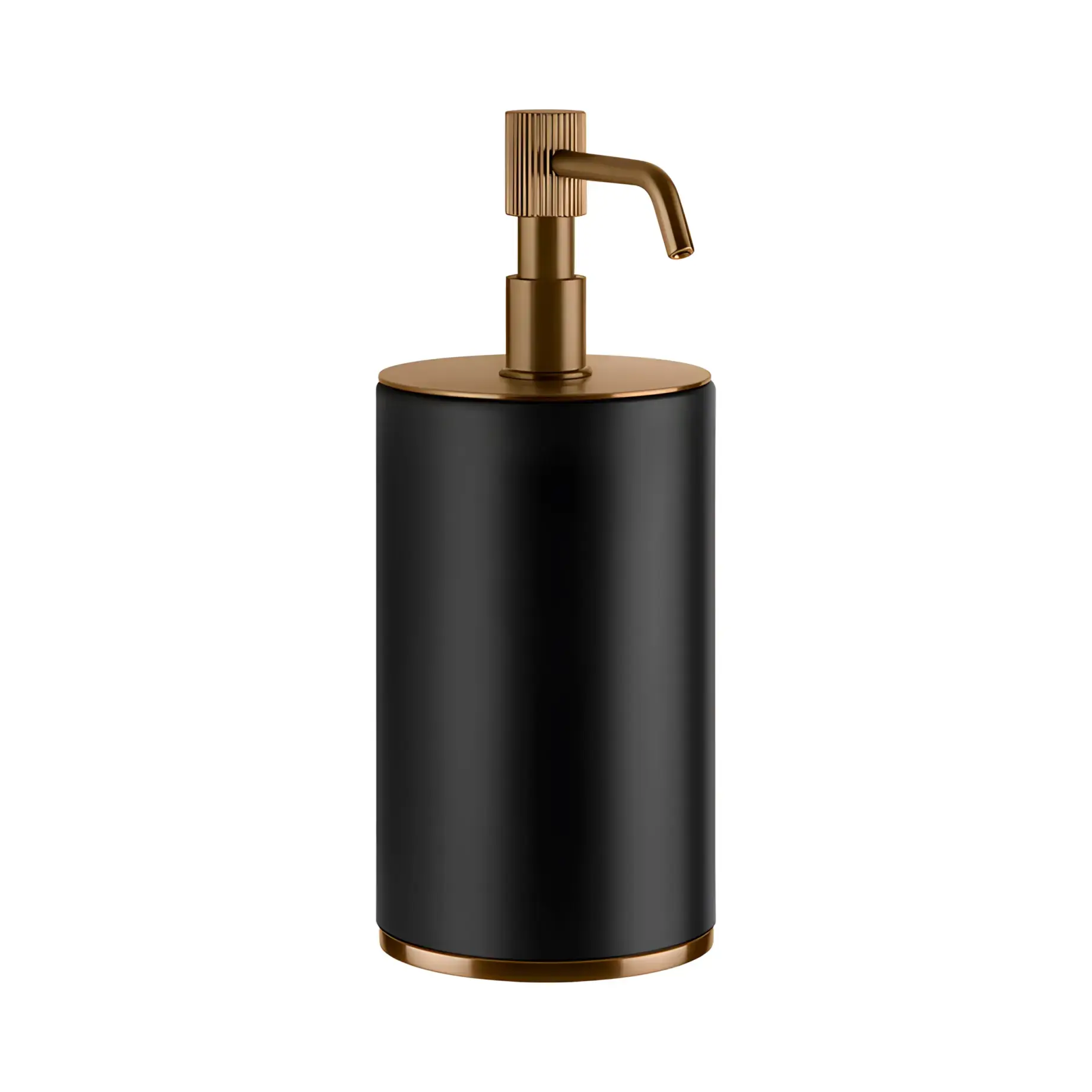 Дозатор для жидкого мыла Venti20 Производитель 65438-791 Deep Bronze Brushed PVD — вид спереди