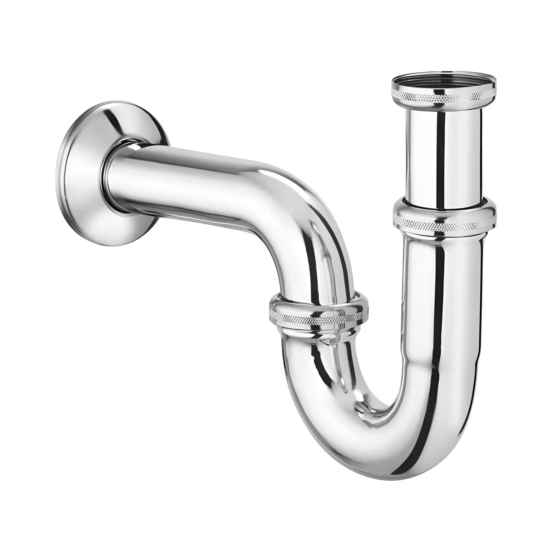 Сифон для раковини Grohe 28947000 Хром — вид на білому тлі