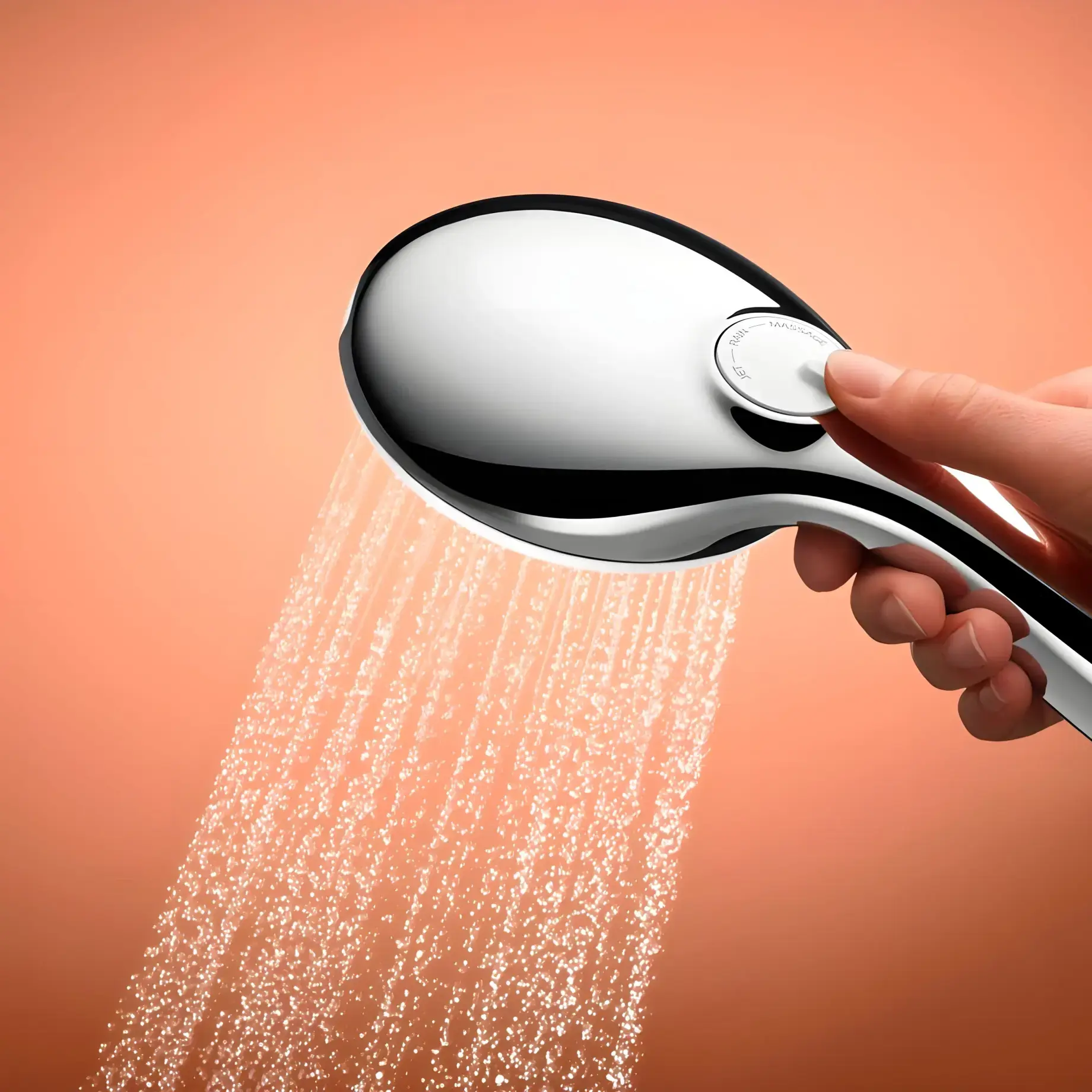 Душевая система скрытого монтажа BauFlow с New Tempesta 200 Grohe UA29045003 — вид спереди