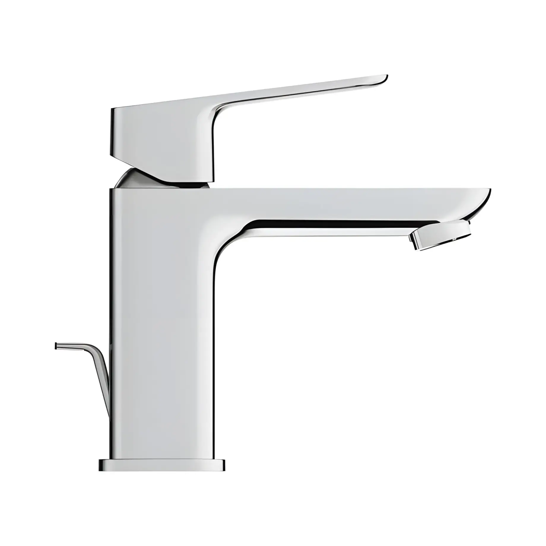 Змішувач для раковини з донним клапаном Cubeo, розмір S Grohe 1016940000 Chrome — вид згори