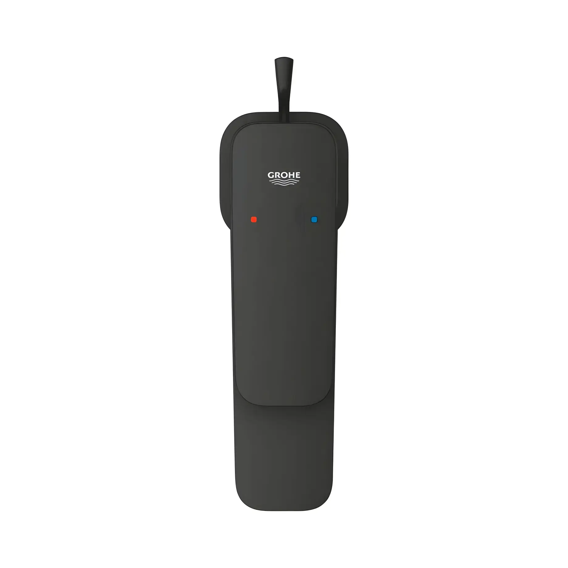 Змішувач для раковини з донним клапаном Cubeo, розмір S Grohe 1016942430 Black — ракурс 3/4