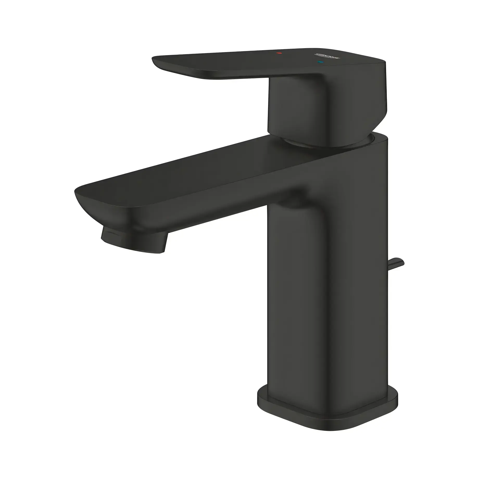 Змішувач для раковини з донним клапаном Cubeo, розмір S Grohe 1016942430 Black — вид всередину