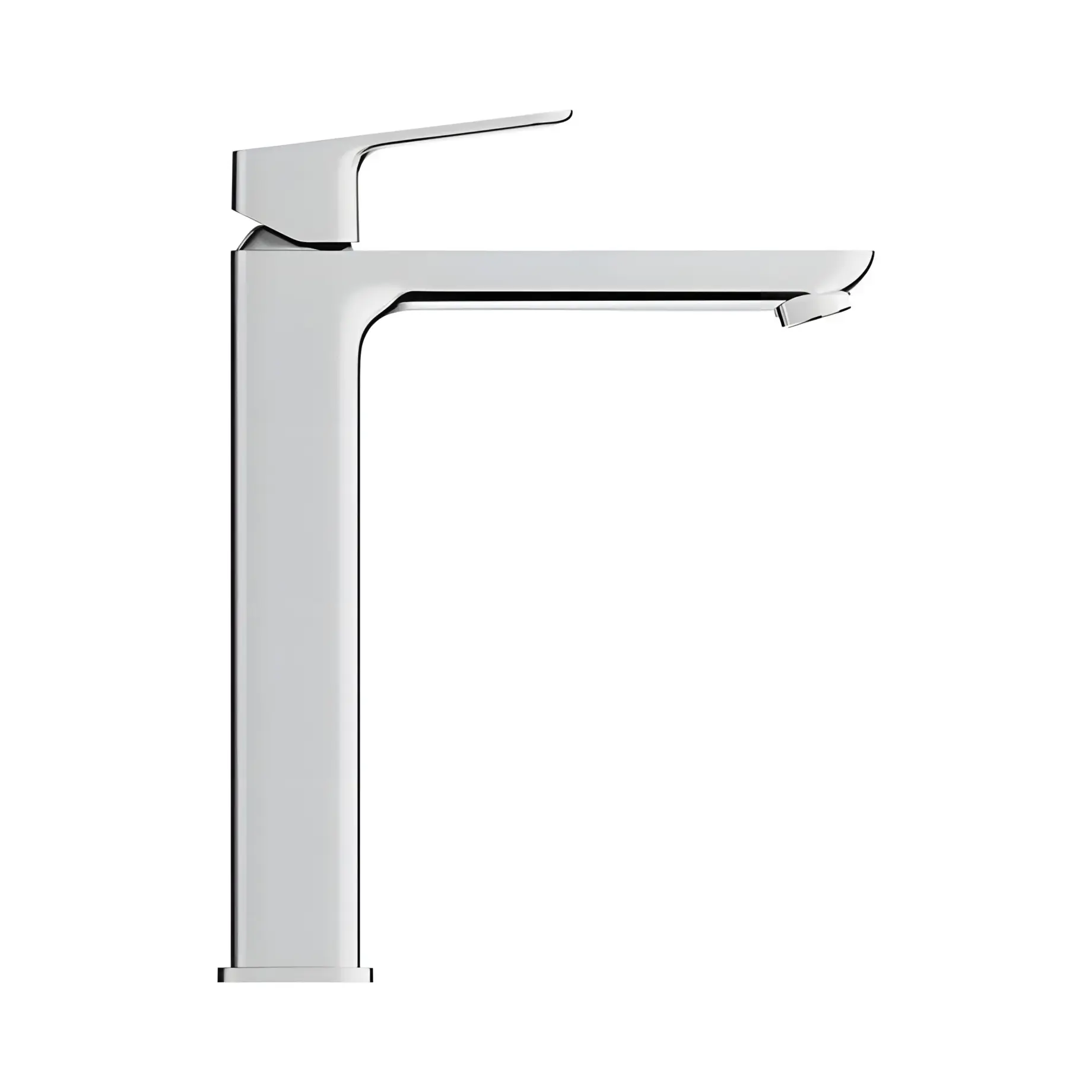 Змішувач для раковини високий Cubeo, розмір XL Grohe 1017290000 Chrome — вид ззаду