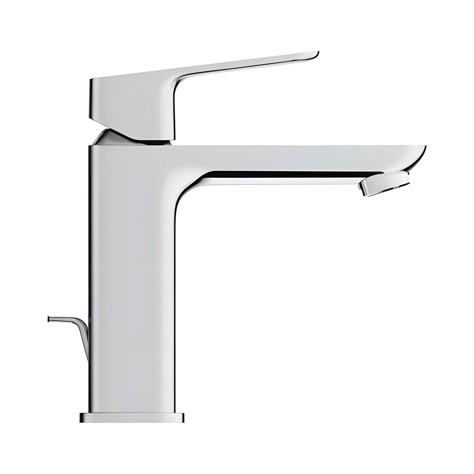 Змішувач для раковини з донним клапаном Cubeo, розмір M Grohe 1017490000 Chrome — вид згори