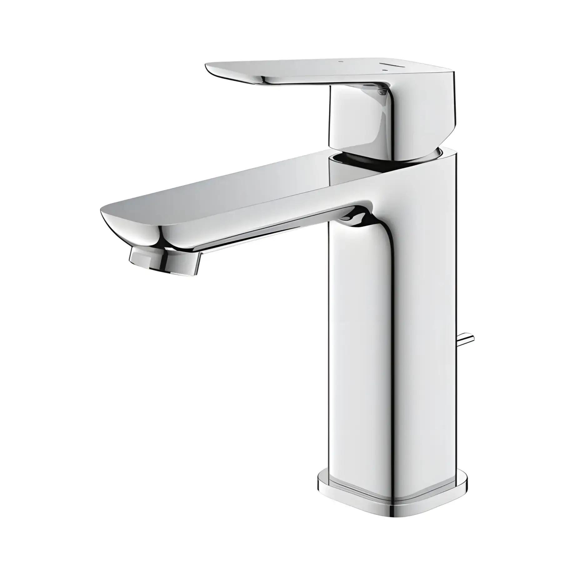 Змішувач для раковини з донним клапаном Cubeo, розмір M Grohe 1017490000 Chrome — вид ззаду